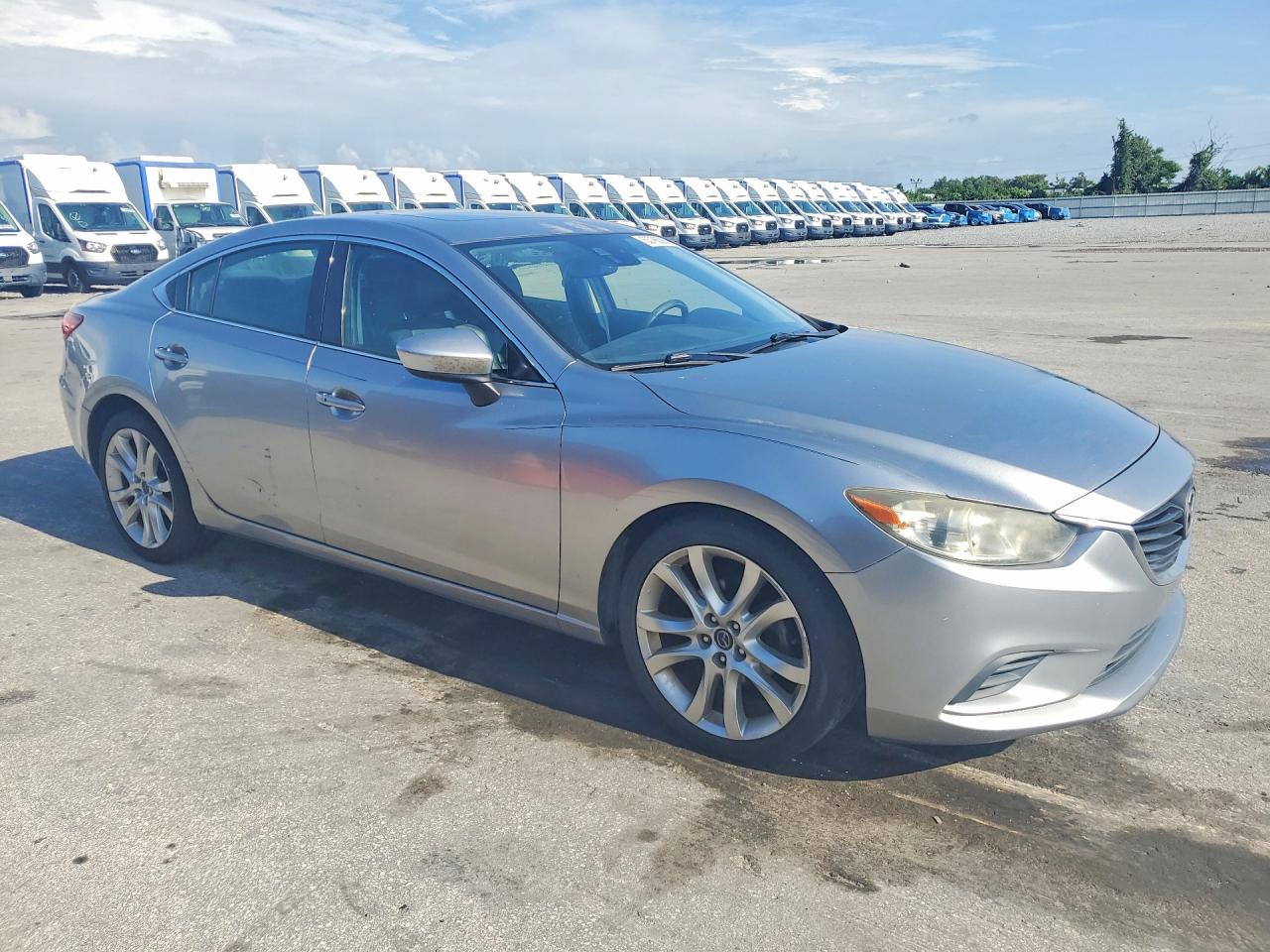 2015 Mazda 6 Touring Silver vin: JM1GJ1T56F1212686