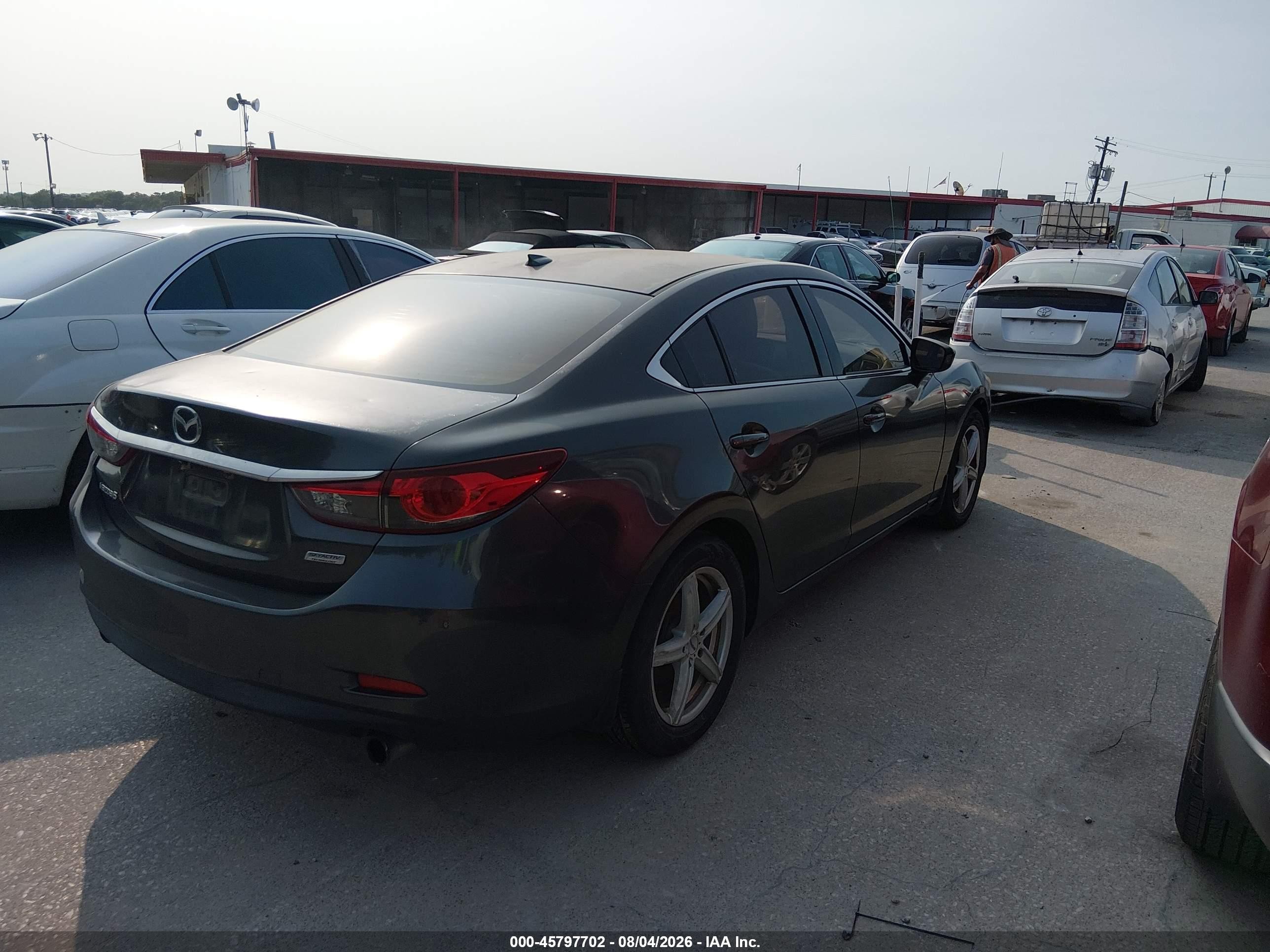 2015 Mazda Mazda6 I Touring Black vin: JM1GJ1T56F1212929