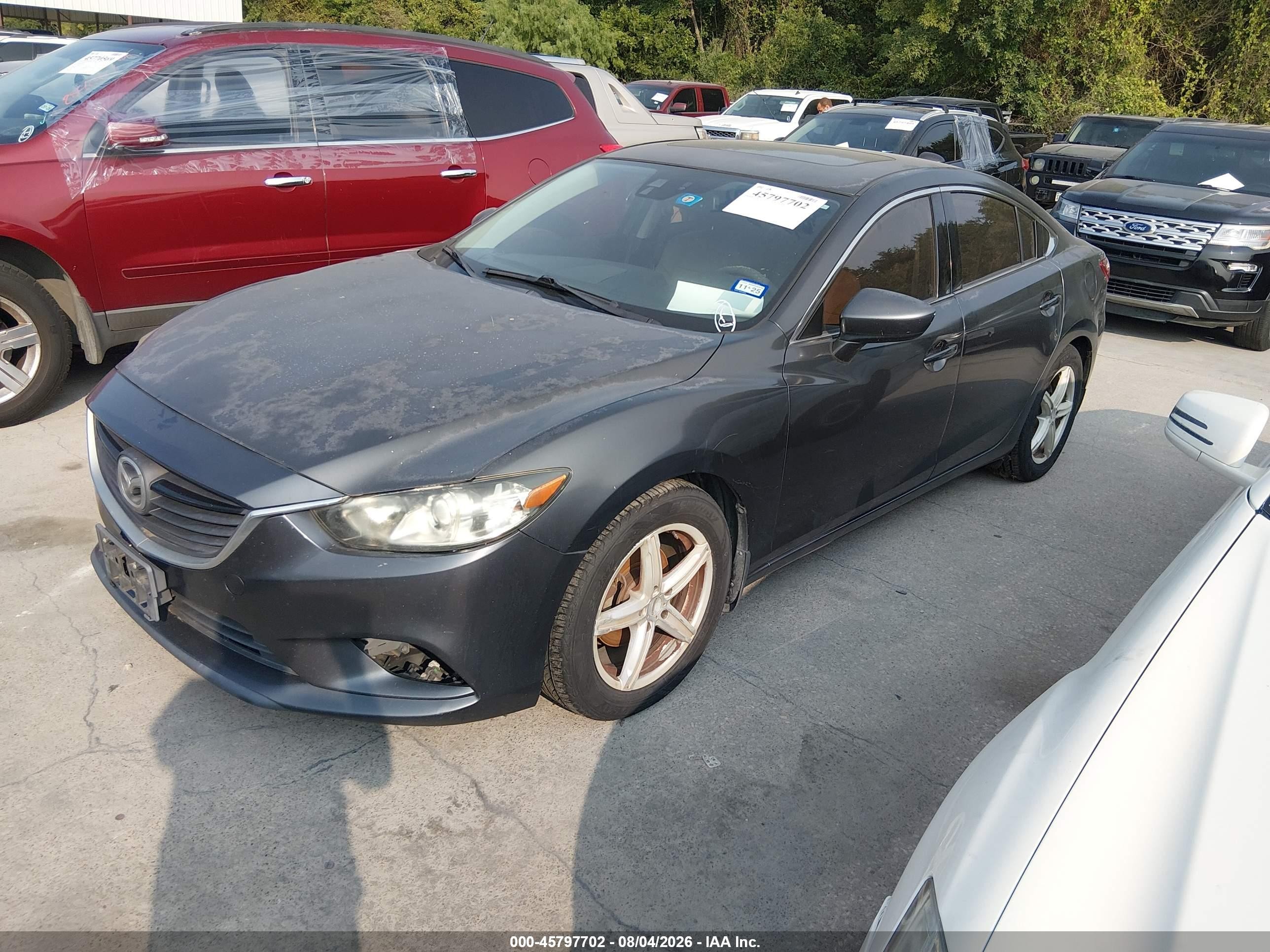 2015 Mazda Mazda6 I Touring Black vin: JM1GJ1T56F1212929