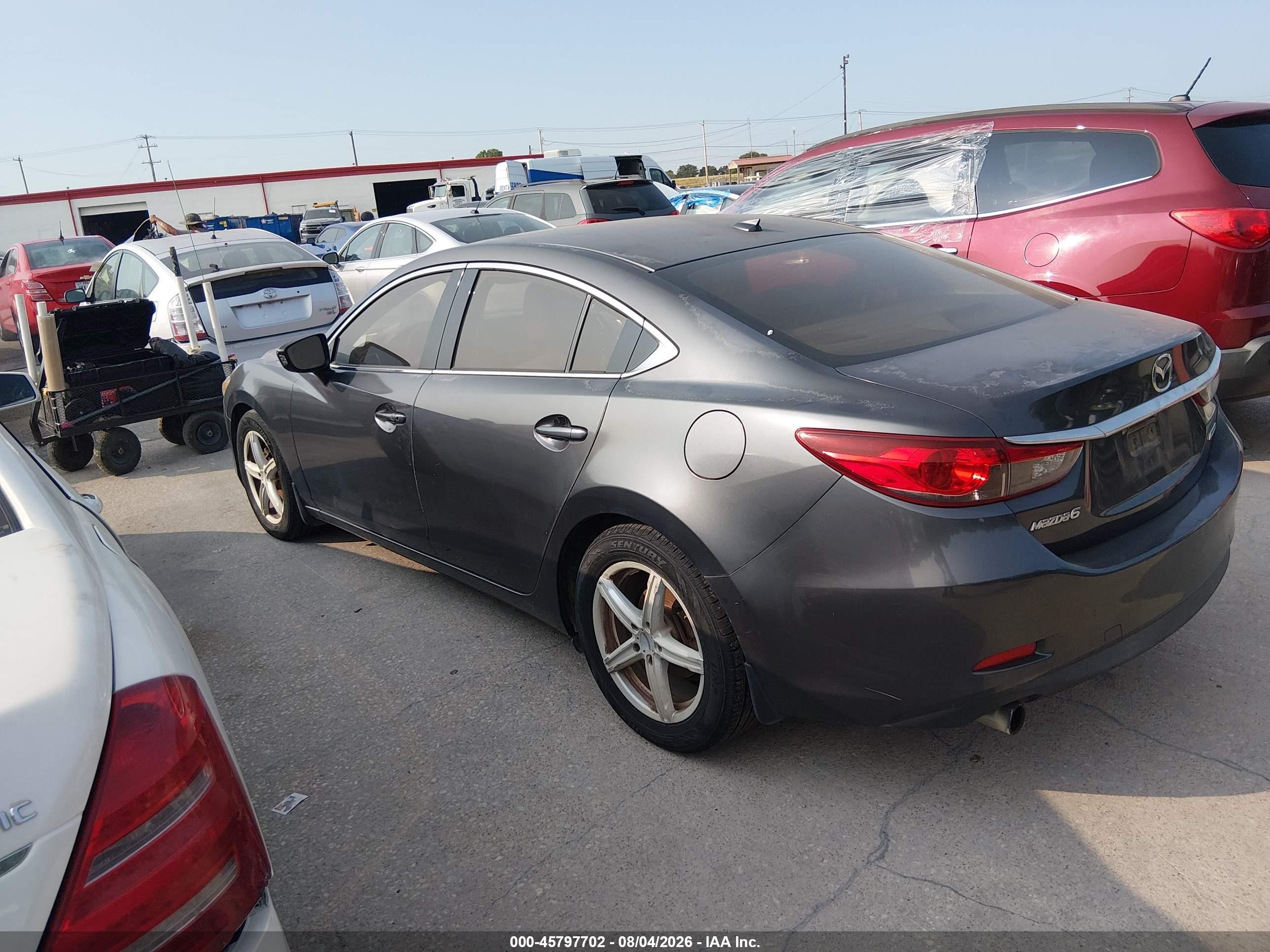 2015 Mazda Mazda6 I Touring Black vin: JM1GJ1T56F1212929