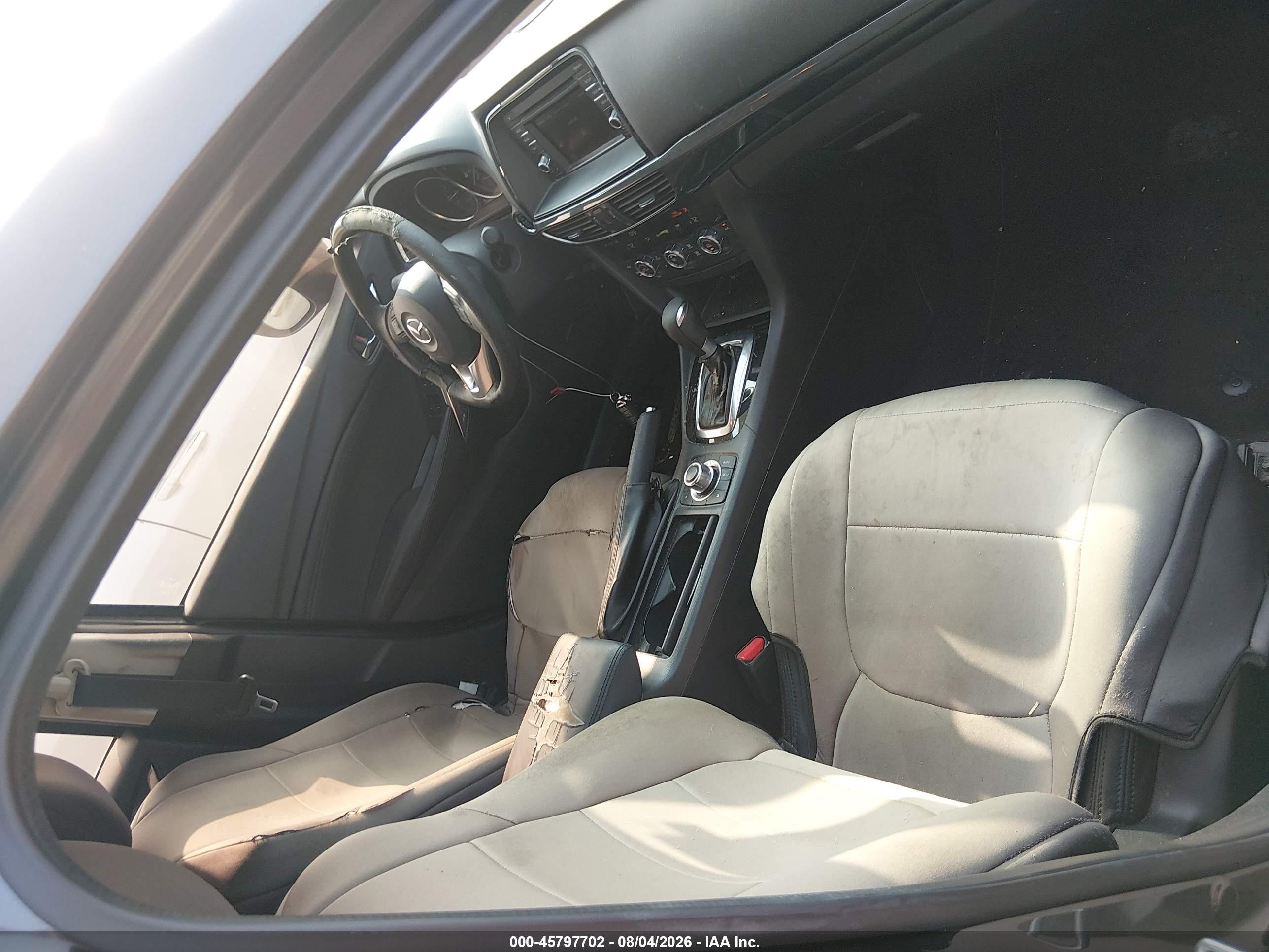 2015 Mazda Mazda6 I Touring Black vin: JM1GJ1T56F1212929