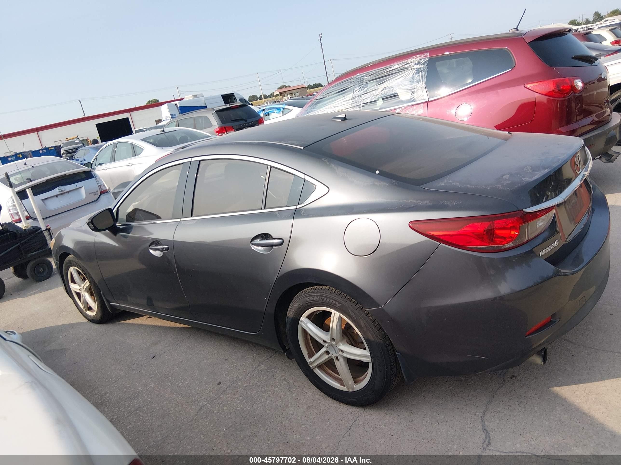 2015 Mazda Mazda6 I Touring Black vin: JM1GJ1T56F1212929