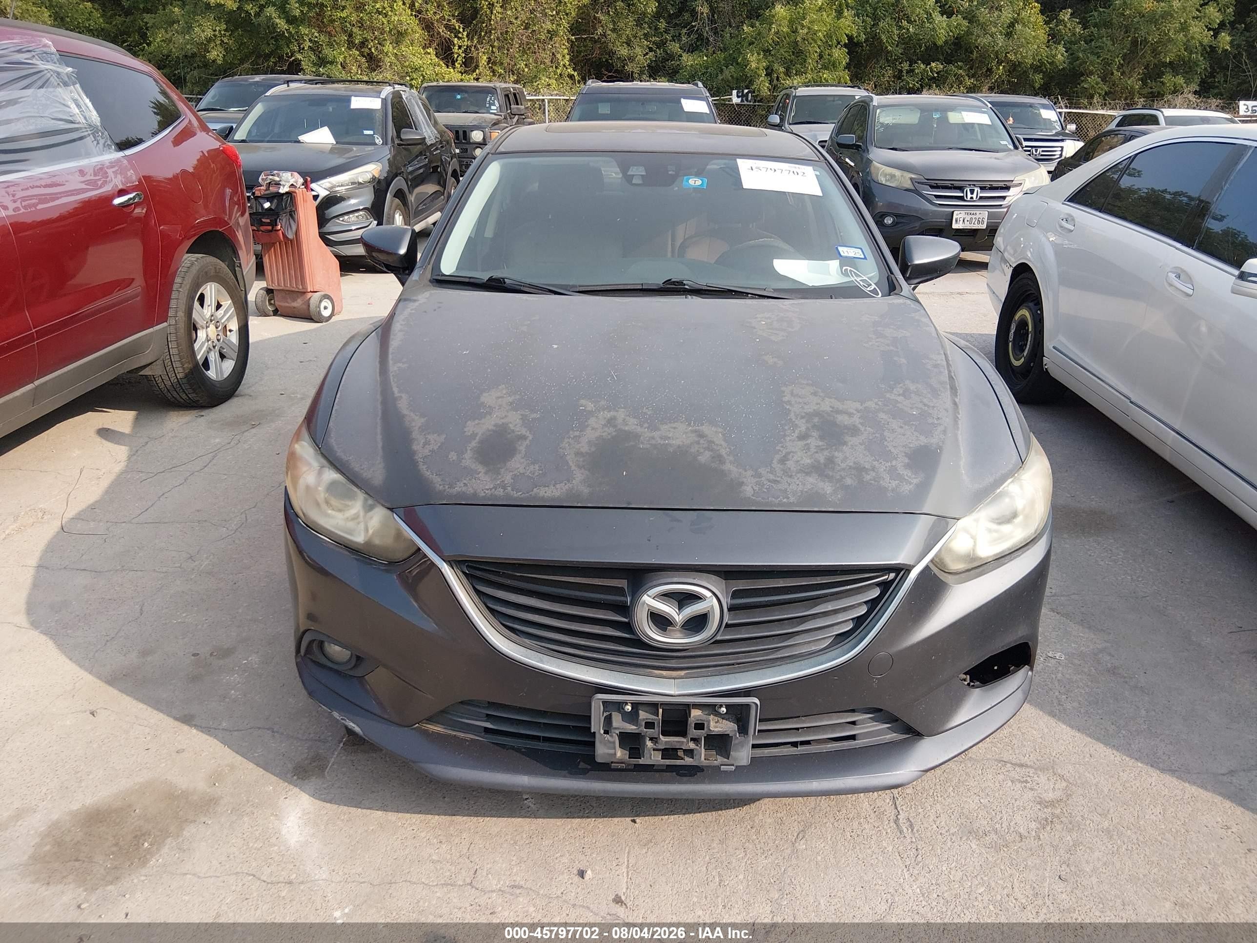 2015 Mazda Mazda6 I Touring Black vin: JM1GJ1T56F1212929