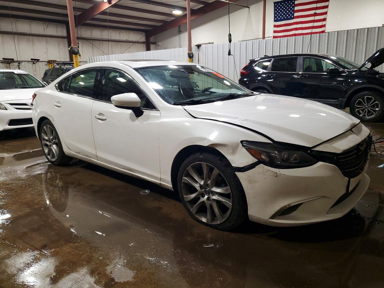 2016 Mazda 6 Touring Белый vin: JM1GJ1T56G1450152