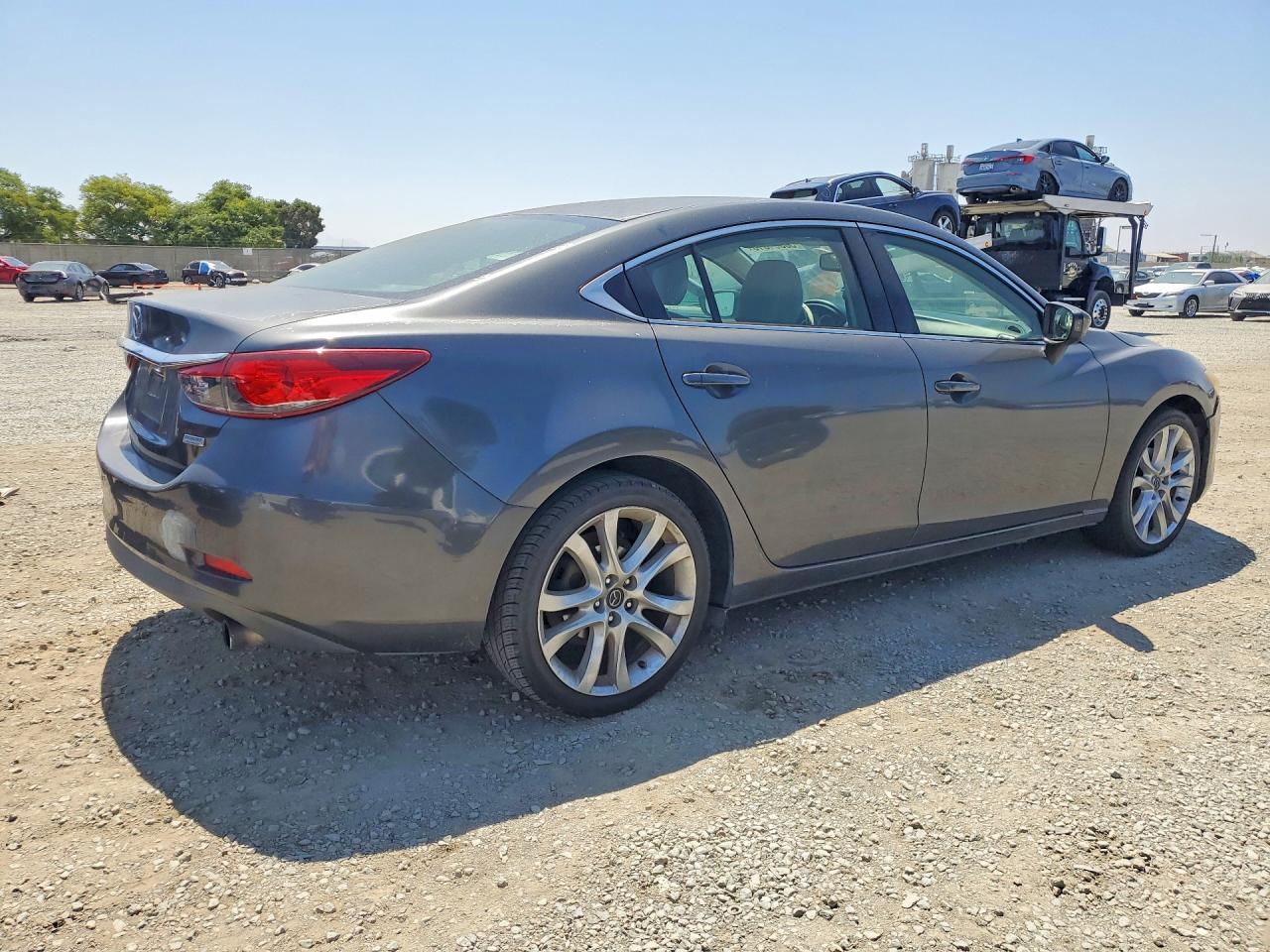 2014 Mazda 6 Touring Gray vin: JM1GJ1T57E1105192