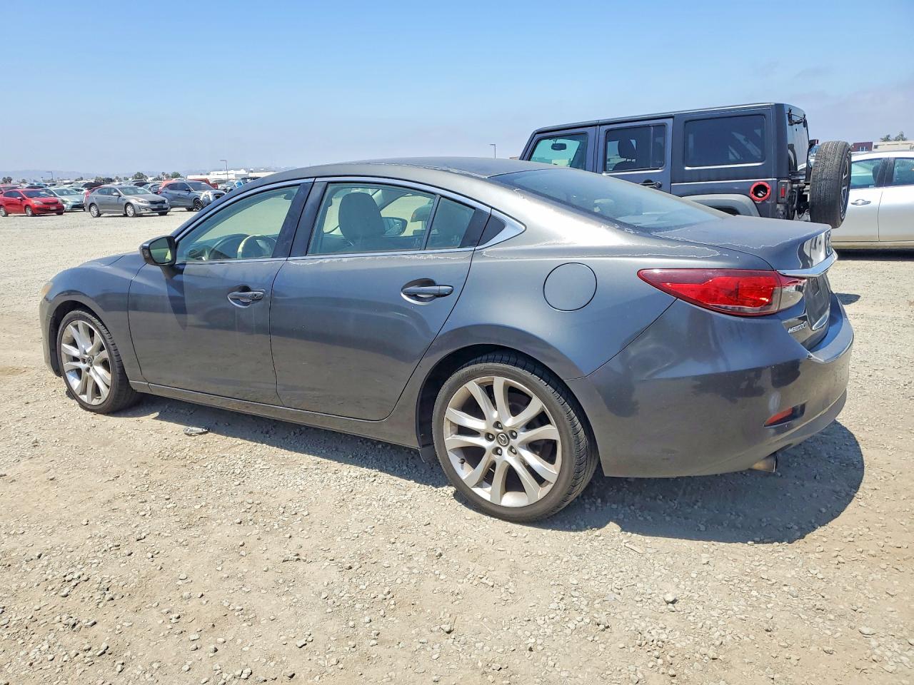2014 Mazda 6 Touring Gray vin: JM1GJ1T57E1105192