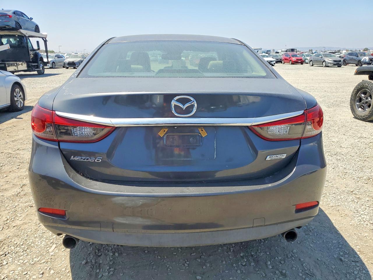 2014 Mazda 6 Touring Gray vin: JM1GJ1T57E1105192