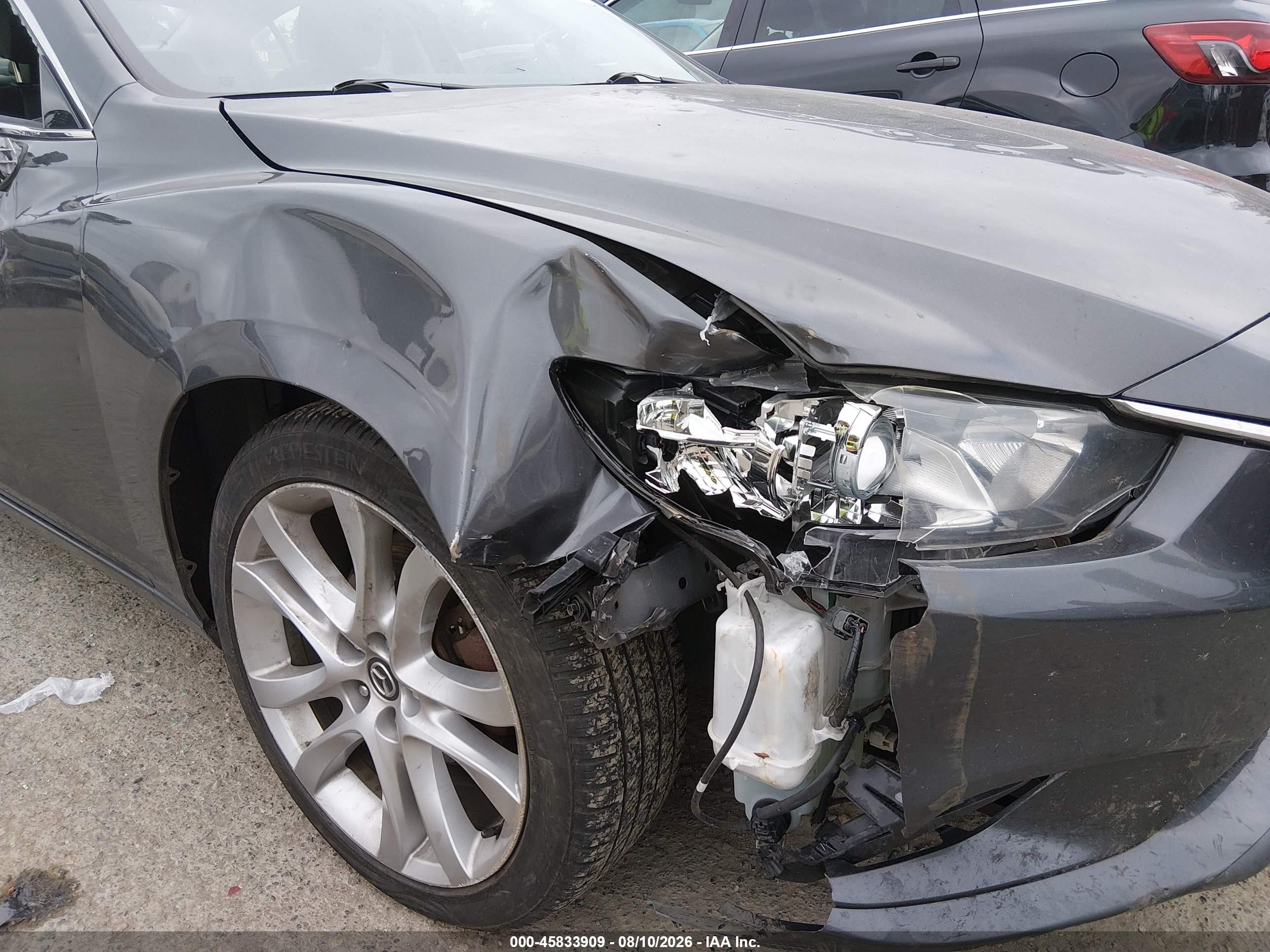 2015 Mazda Mazda6 I Touring Серый vin: JM1GJ1T58F1218361