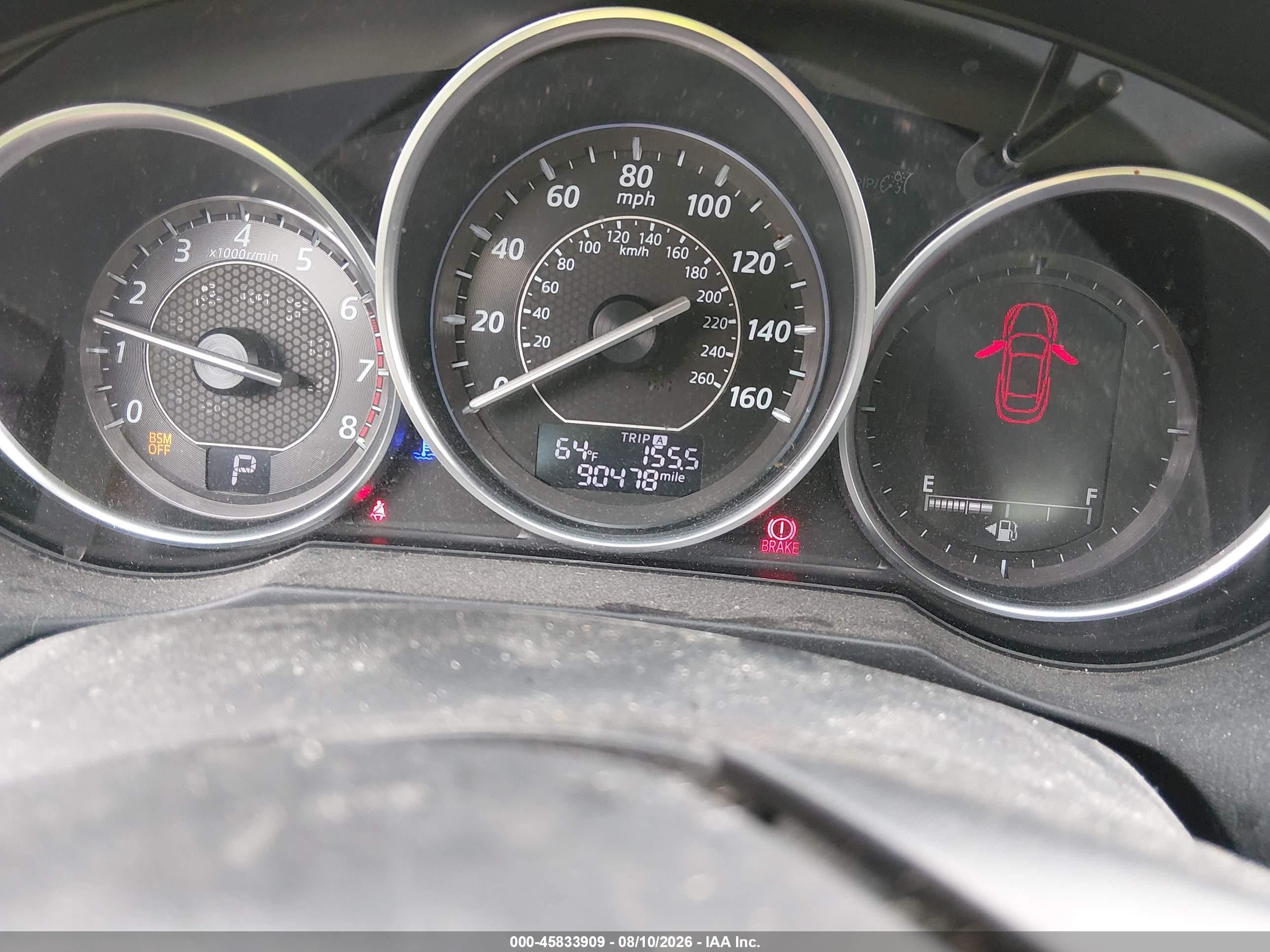 2015 Mazda Mazda6 I Touring Серый vin: JM1GJ1T58F1218361