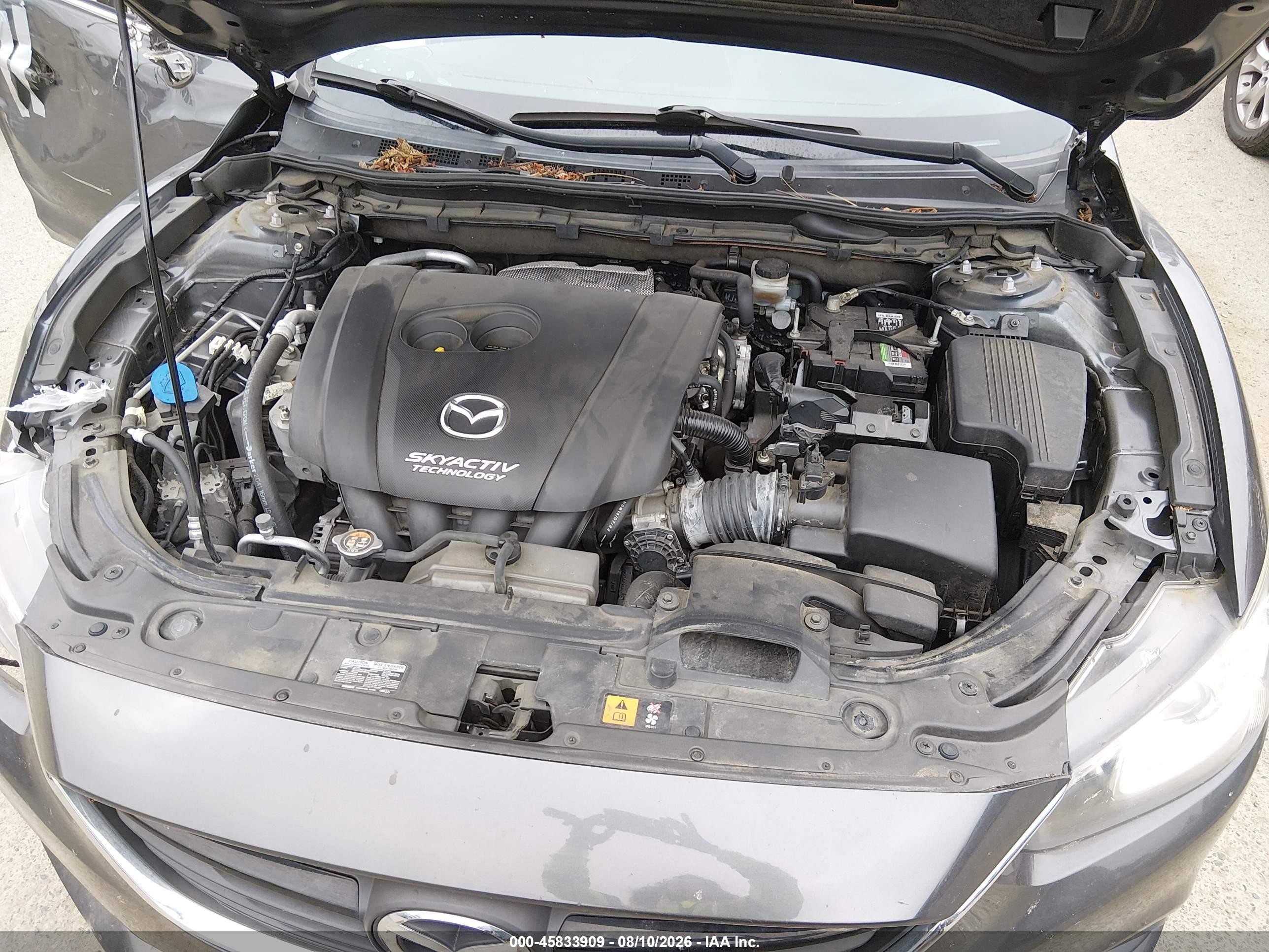 2015 Mazda Mazda6 I Touring Серый vin: JM1GJ1T58F1218361