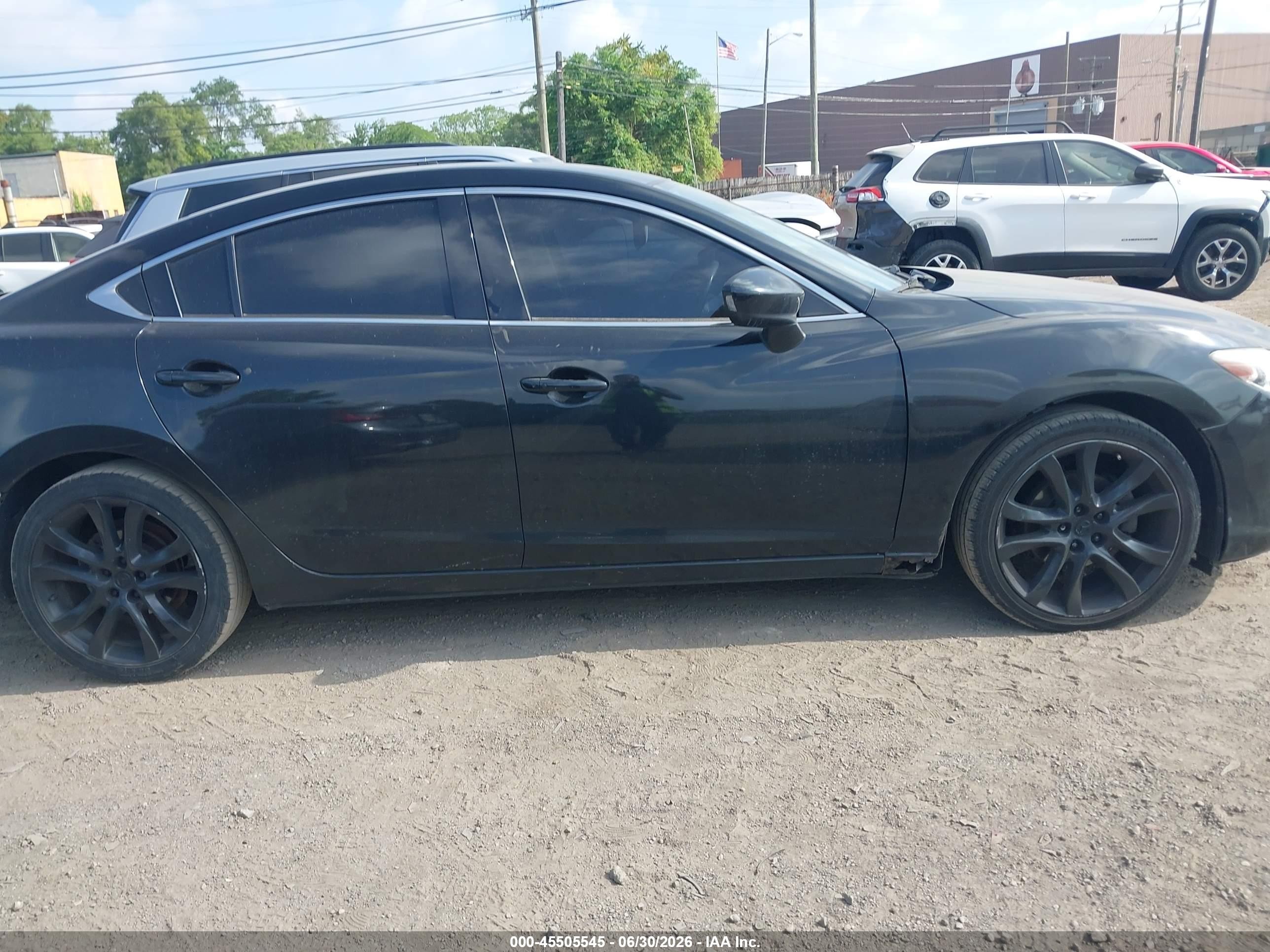 2014 Mazda Mazda6 I Touring Черный vin: JM1GJ1T59E1103492