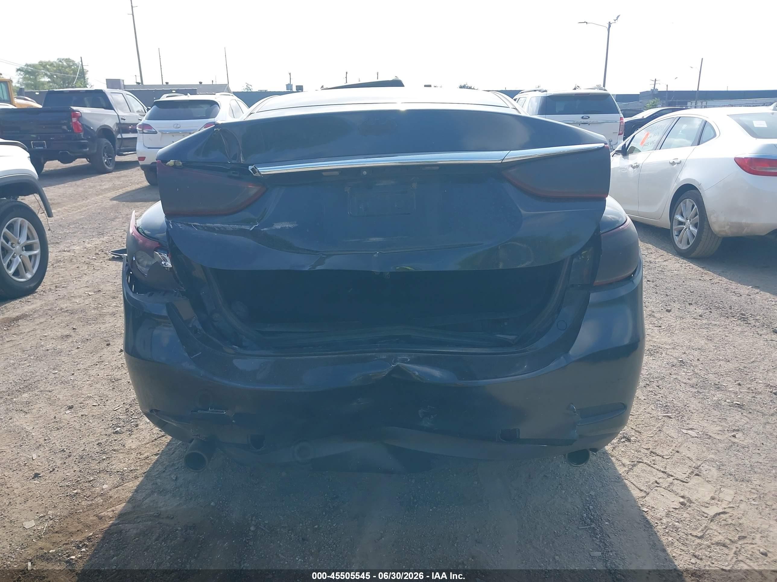 2014 Mazda Mazda6 I Touring Черный vin: JM1GJ1T59E1103492