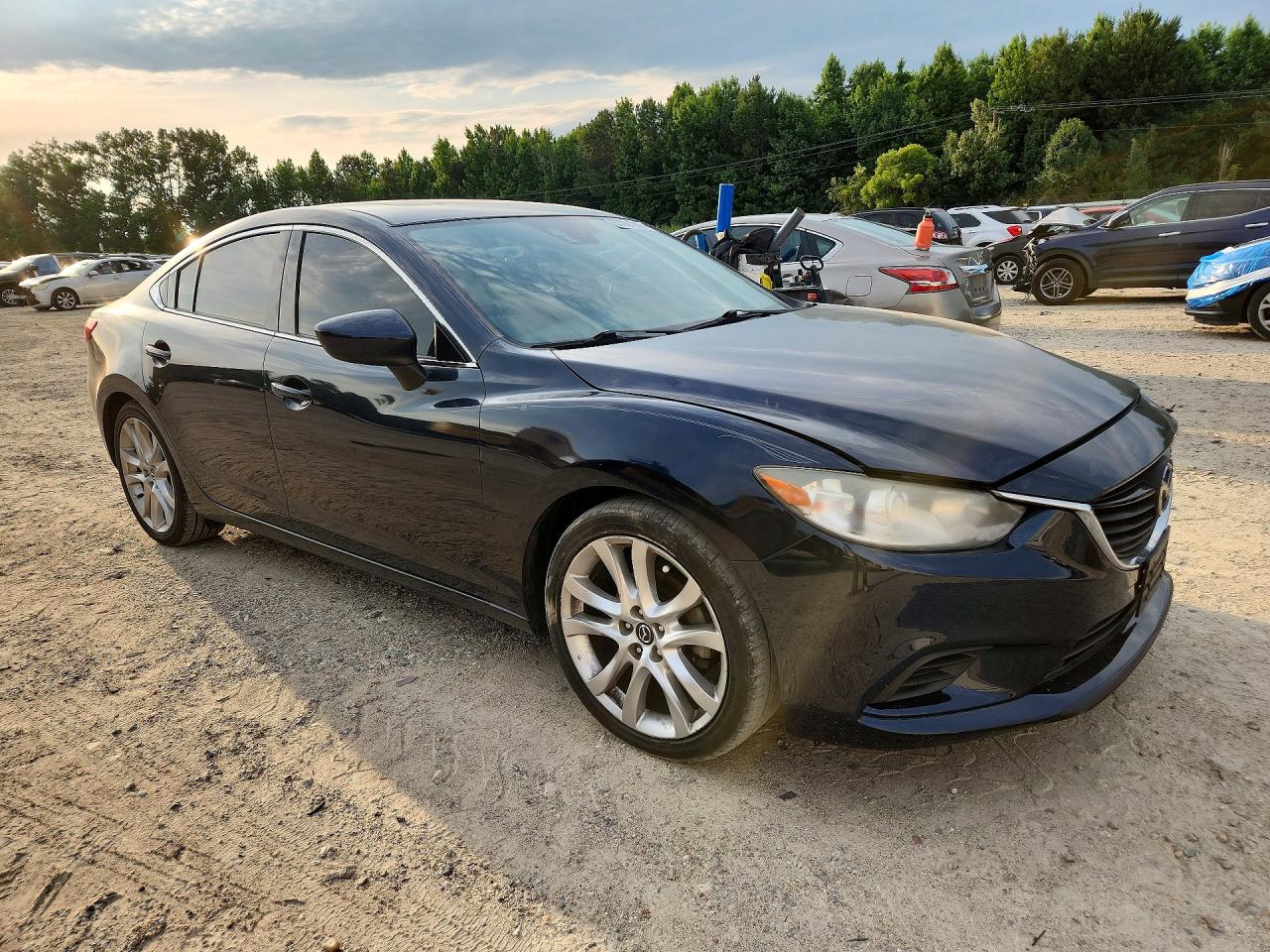 2015 Mazda 6 Touring Blue vin: JM1GJ1T5XF1213100