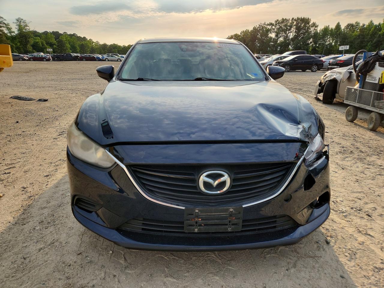 2015 Mazda 6 Touring Blue vin: JM1GJ1T5XF1213100