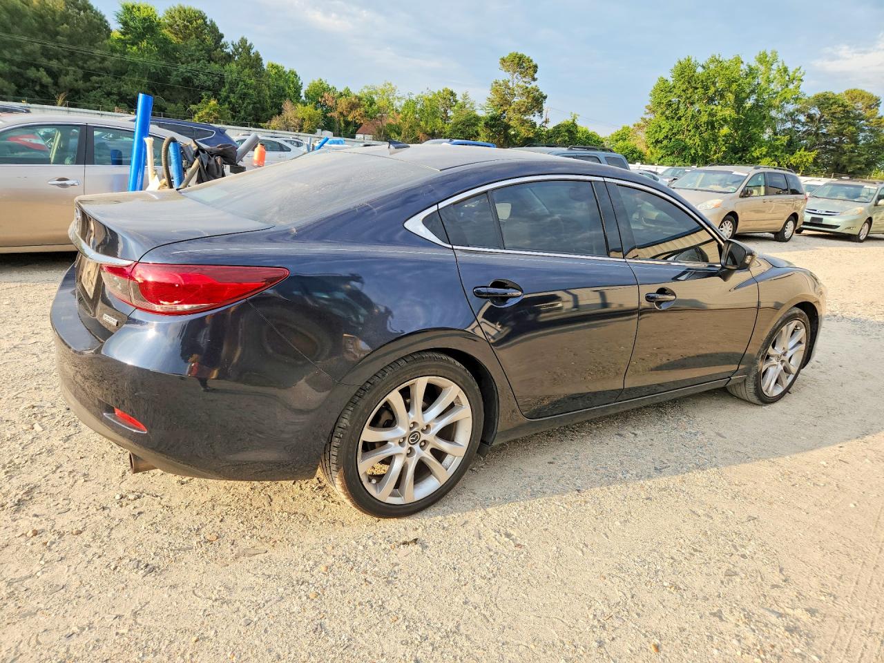 2015 Mazda 6 Touring Blue vin: JM1GJ1T5XF1213100