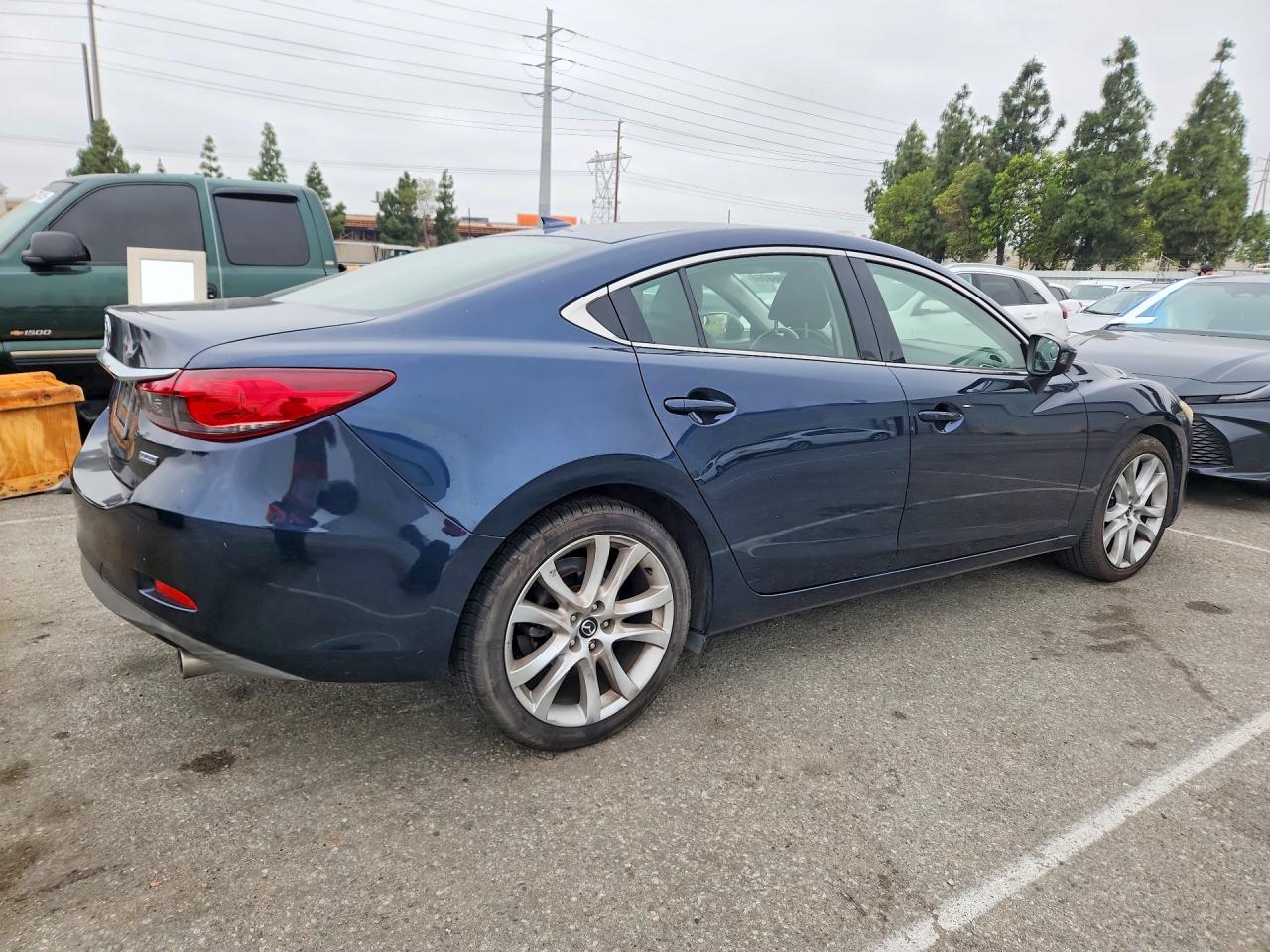 2015 Mazda 6 Touring Blue vin: JM1GJ1T60F1163994