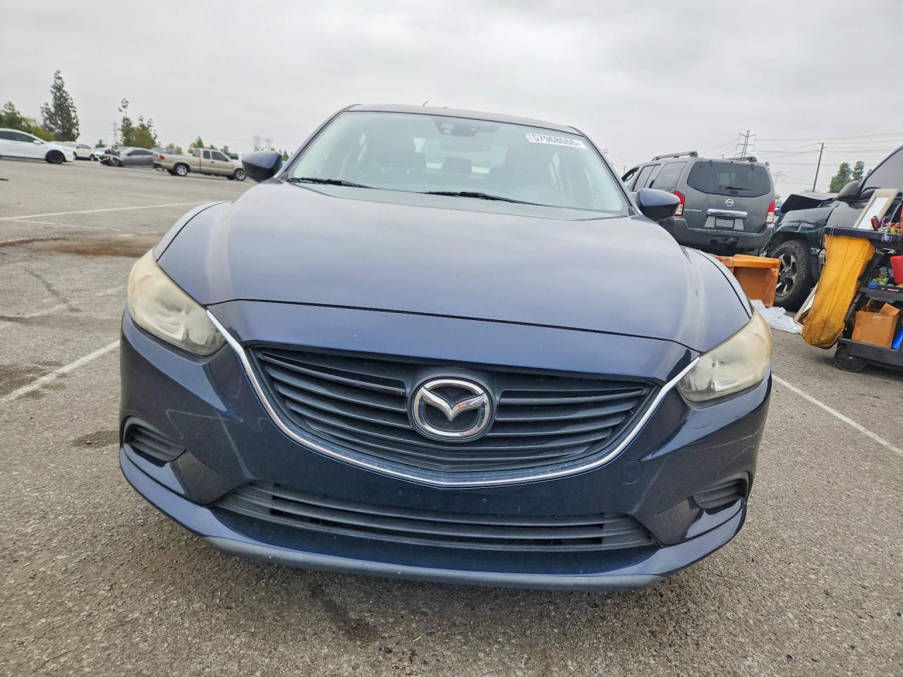 2015 Mazda 6 Touring Blue vin: JM1GJ1T60F1163994
