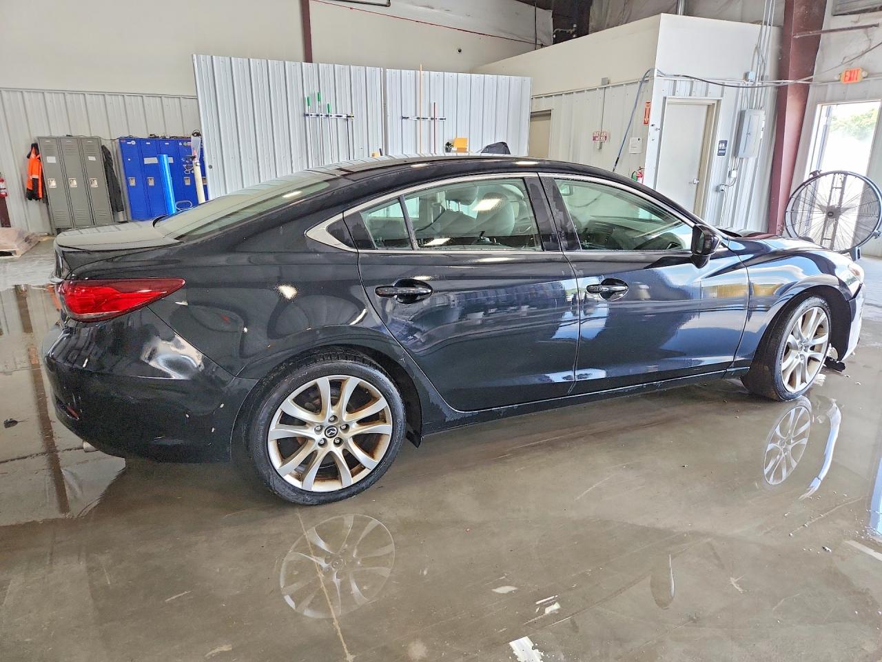 2014 Mazda 6 Touring Black vin: JM1GJ1T61E1143137