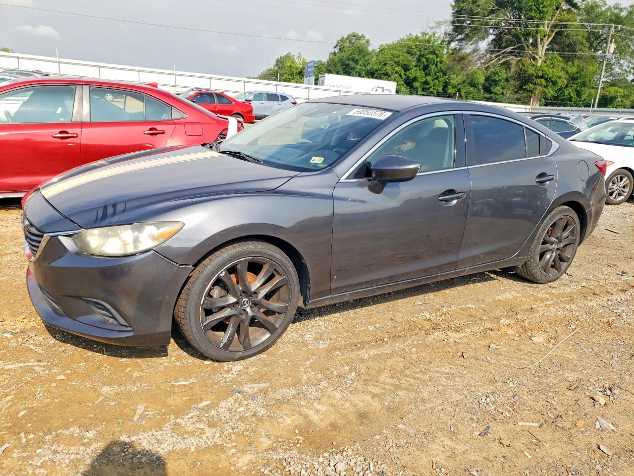2014 Mazda 6 Touring Gray vin: JM1GJ1T63E1115453