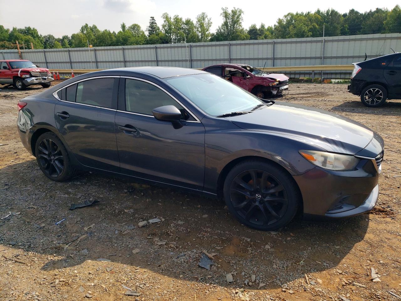 2014 Mazda 6 Touring Gray vin: JM1GJ1T63E1115453