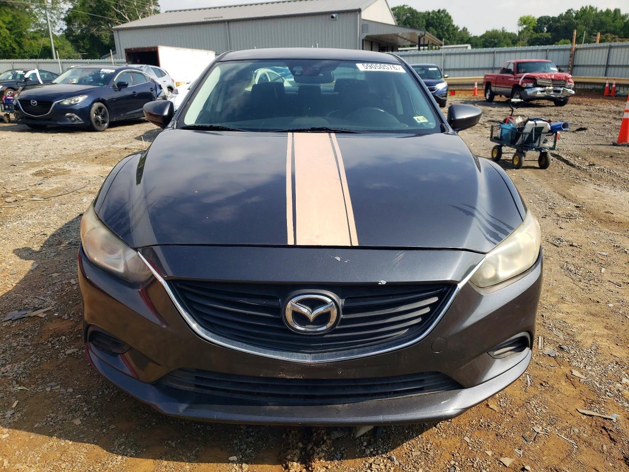 2014 Mazda 6 Touring Gray vin: JM1GJ1T63E1115453