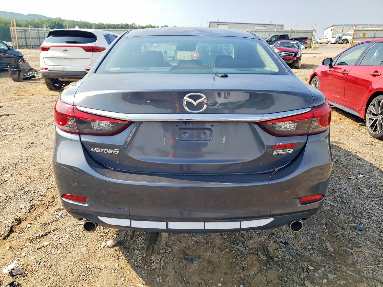 2014 Mazda 6 Touring Gray vin: JM1GJ1T63E1115453