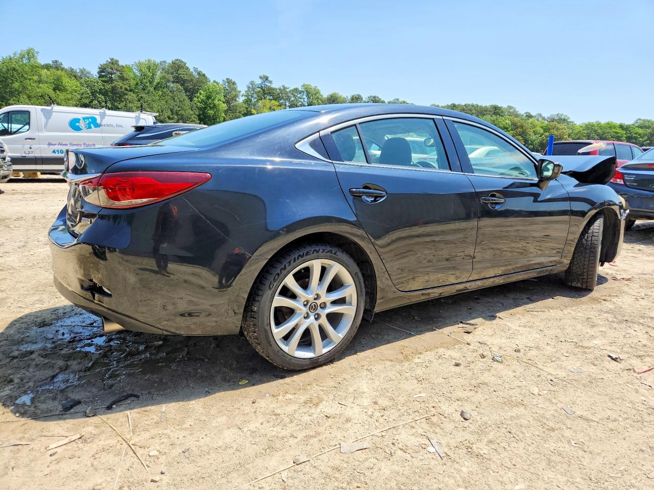 2014 Mazda 6 Touring Black vin: JM1GJ1T63E1115811
