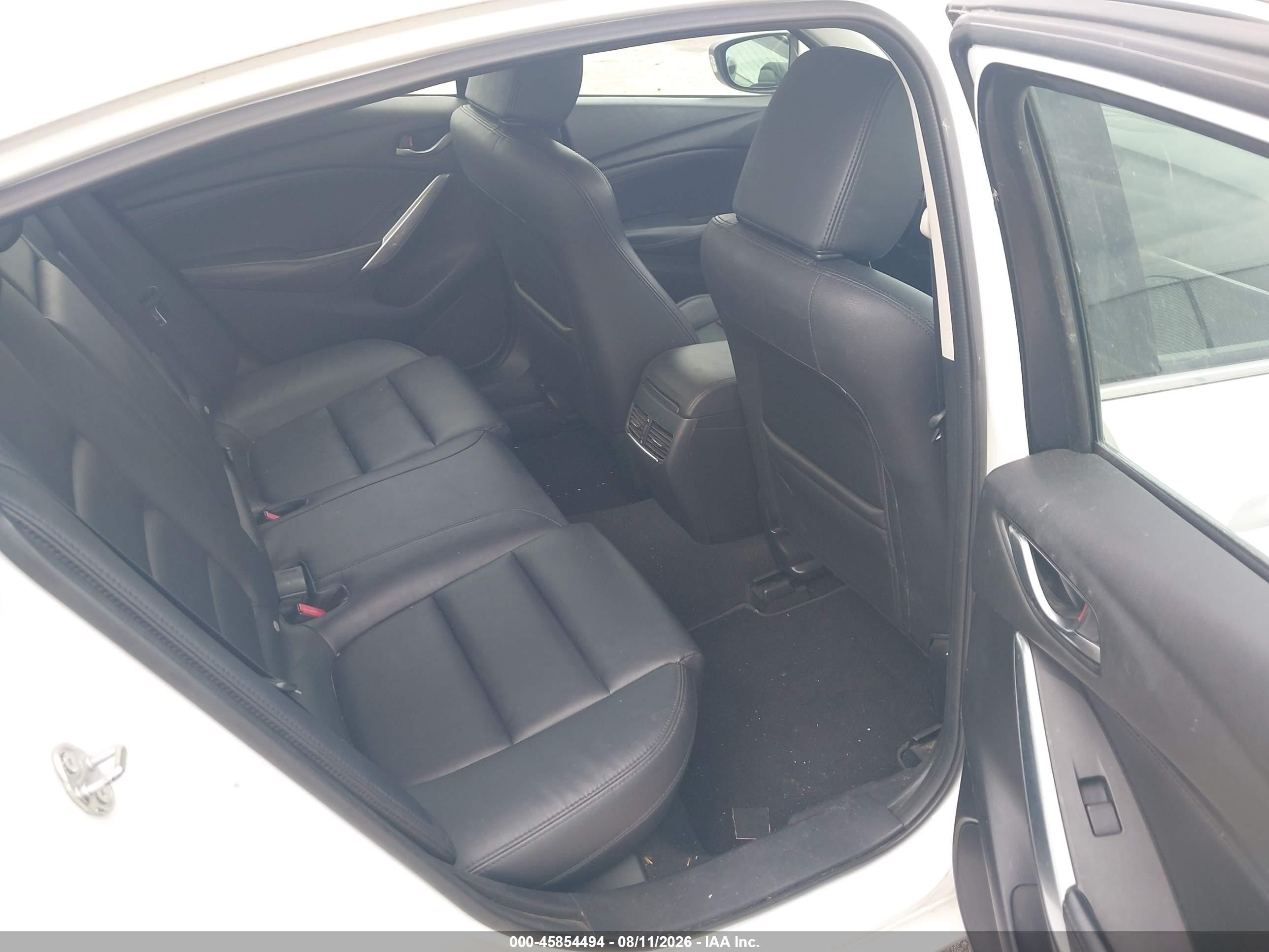 2014 Mazda Mazda6 I Touring Белый vin: JM1GJ1T63E1149389