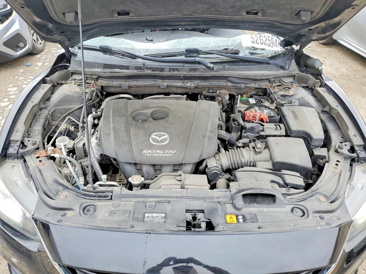2014 Mazda 6 Touring Черный vin: JM1GJ1T63E1160375