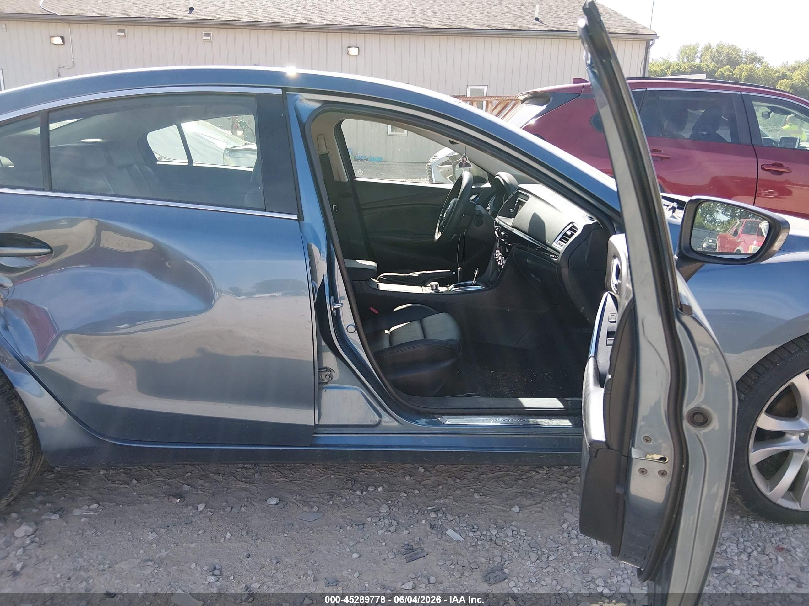 2014 Mazda Mazda6 I Touring Light Blue vin: JM1GJ1T64E1126350