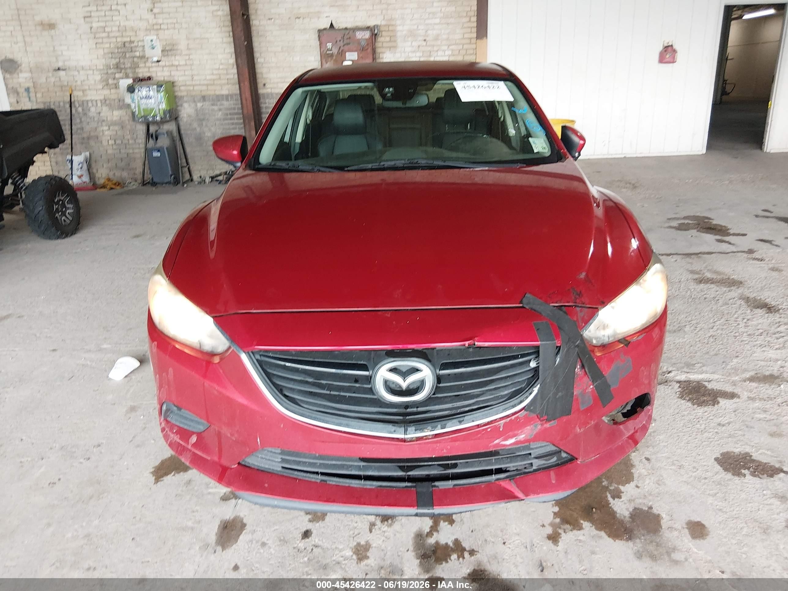 2014 Mazda Mazda6 I Touring Red vin: JM1GJ1T64E1143908