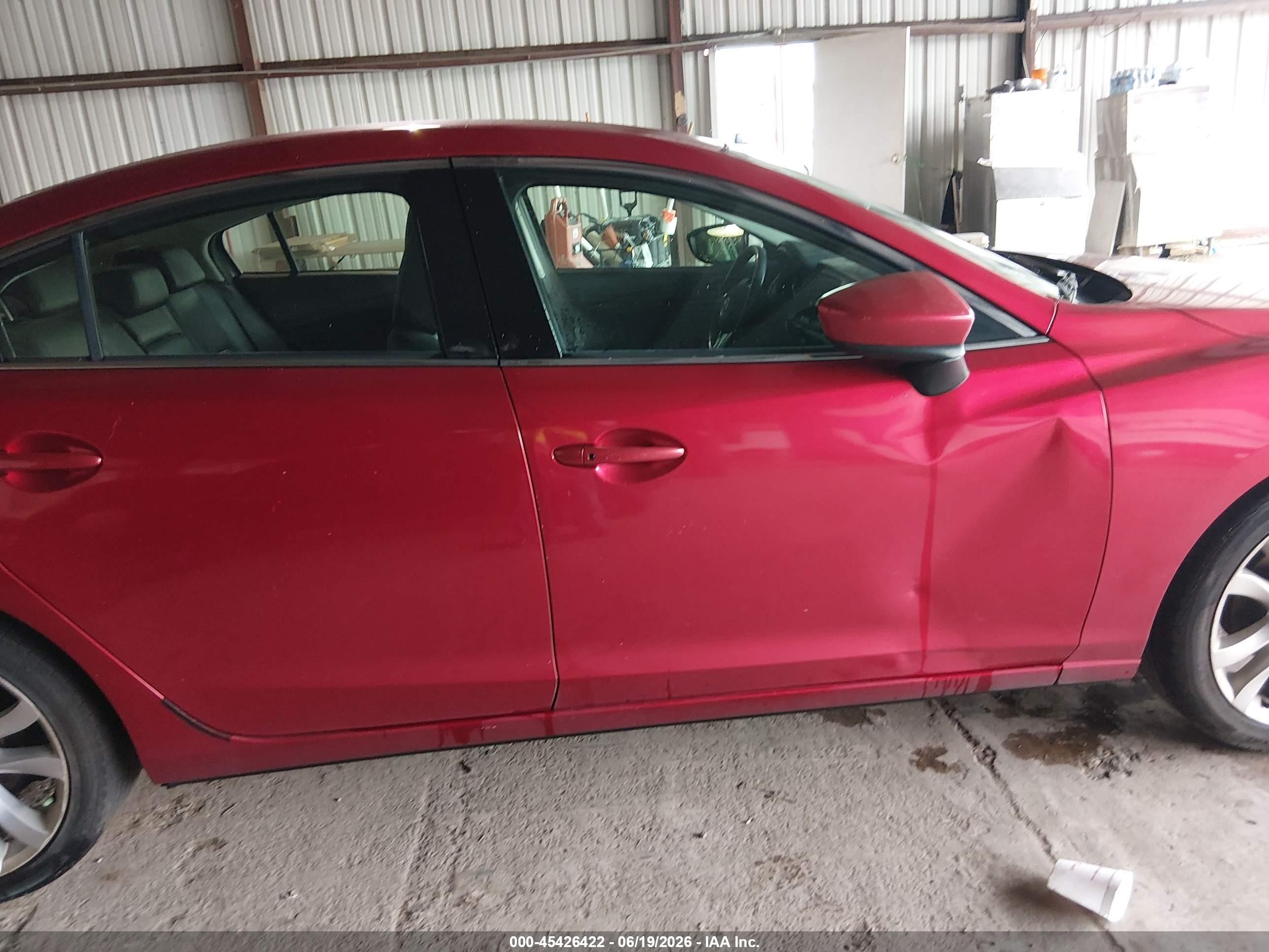 2014 Mazda Mazda6 I Touring Red vin: JM1GJ1T64E1143908