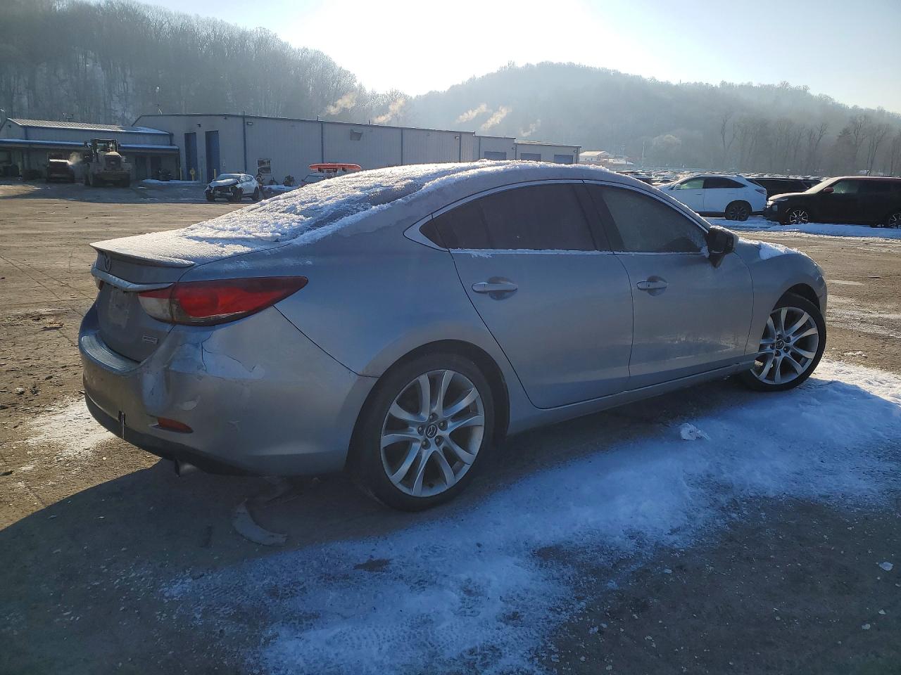 2014 Mazda 6 Touring Silver vin: JM1GJ1T64E1161471