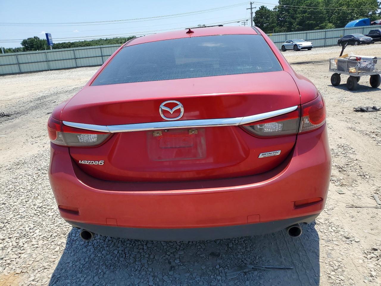 2015 Mazda 6 Touring Red vin: JM1GJ1T64F1171497