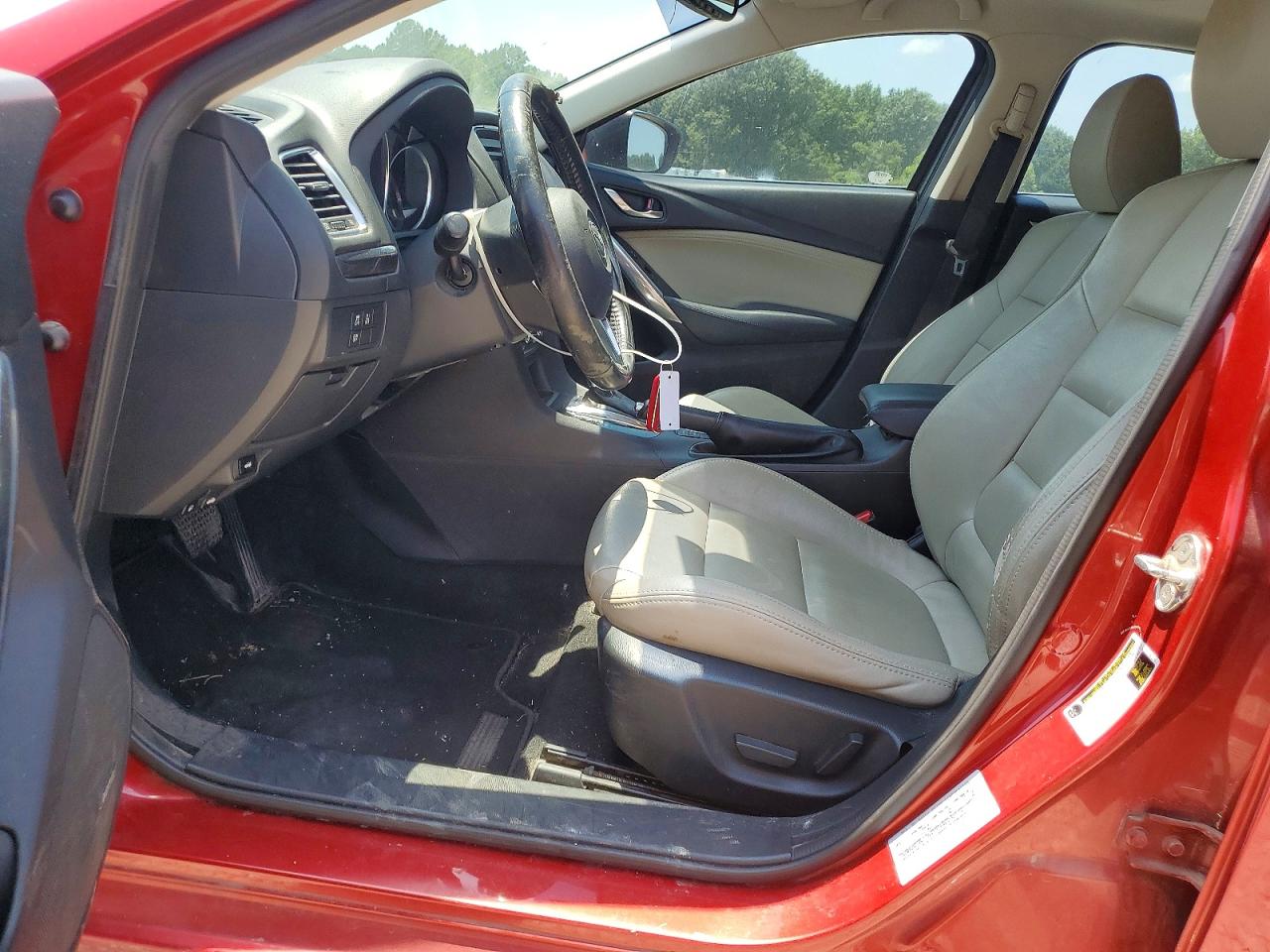 2015 Mazda 6 Touring Red vin: JM1GJ1T64F1171497