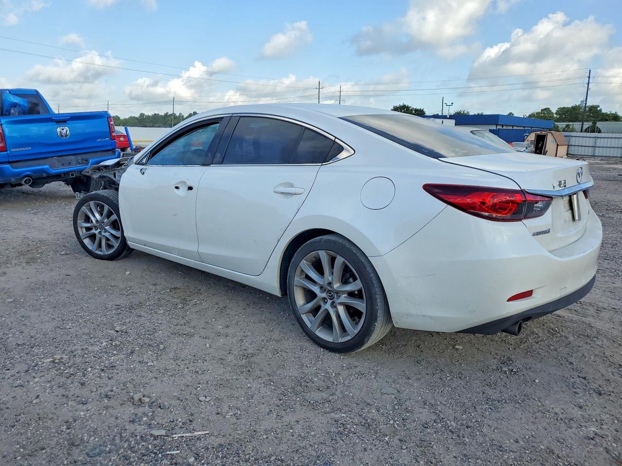 2014 Mazda 6 Touring White vin: JM1GJ1T65E1135641
