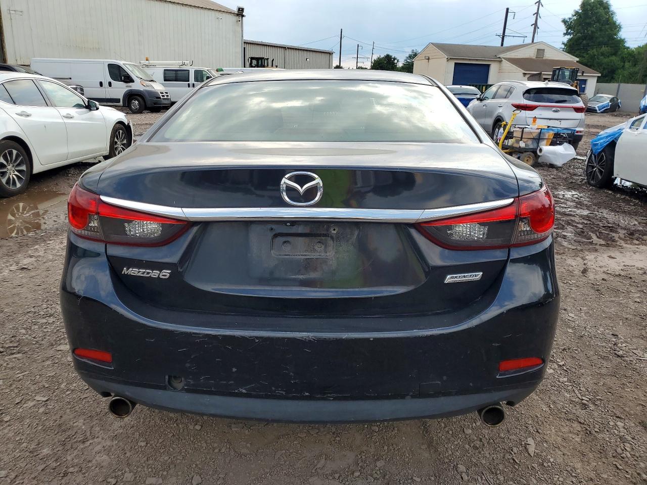 2014 Mazda 6 Touring Black vin: JM1GJ1T65E1147868