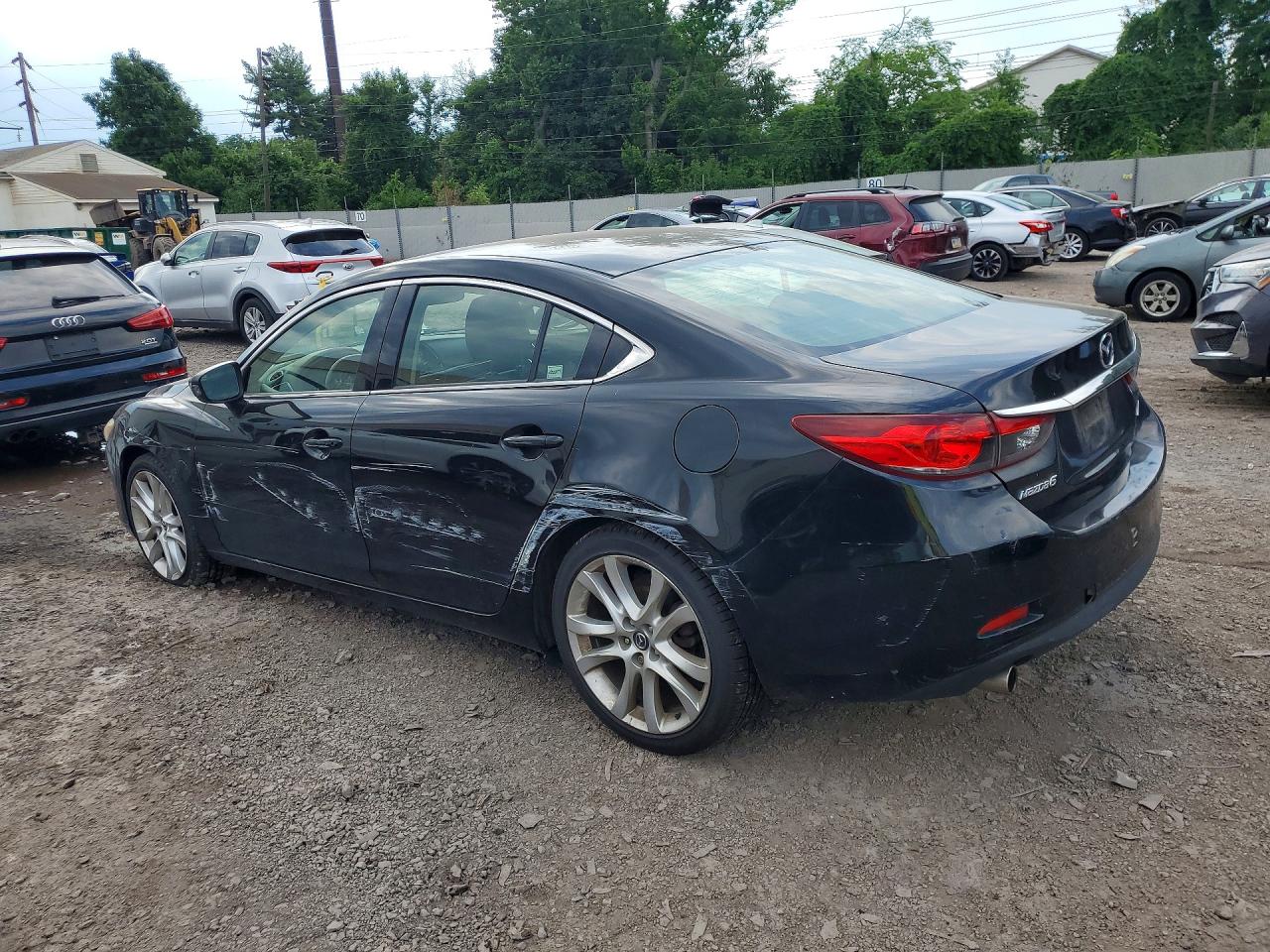 2014 Mazda 6 Touring Black vin: JM1GJ1T65E1147868