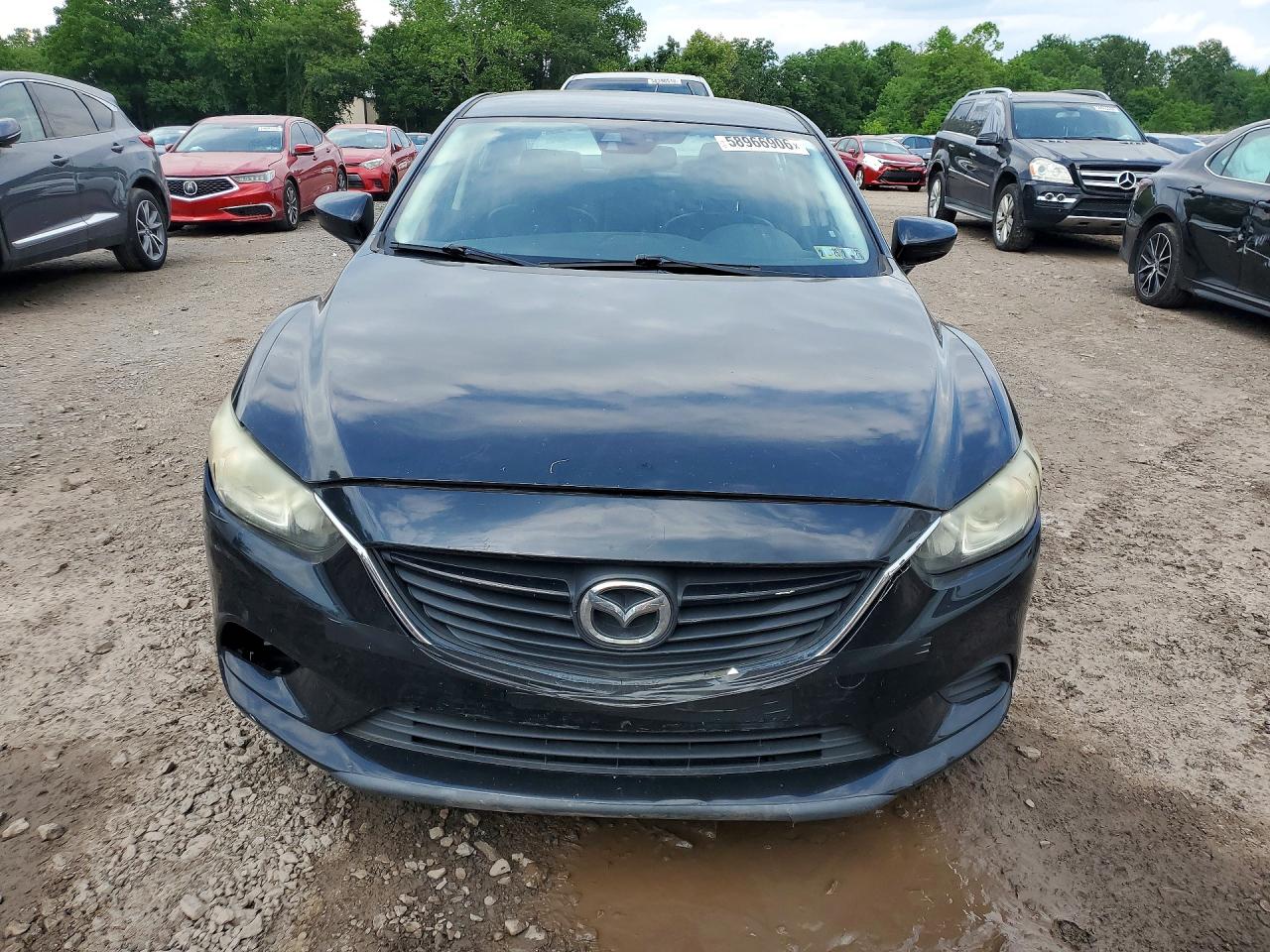 2014 Mazda 6 Touring Black vin: JM1GJ1T65E1147868