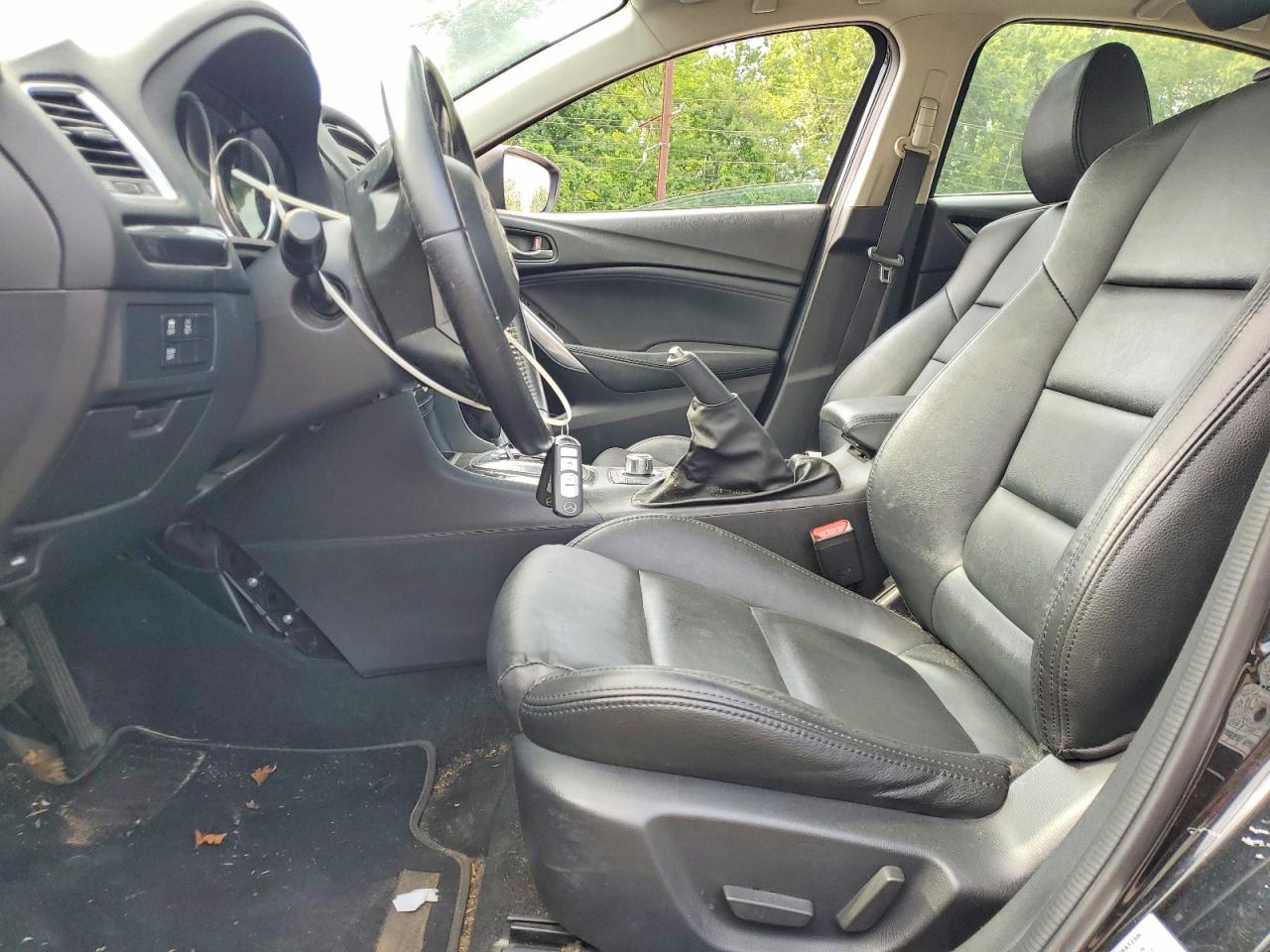 2014 Mazda 6 Touring Black vin: JM1GJ1T65E1147868