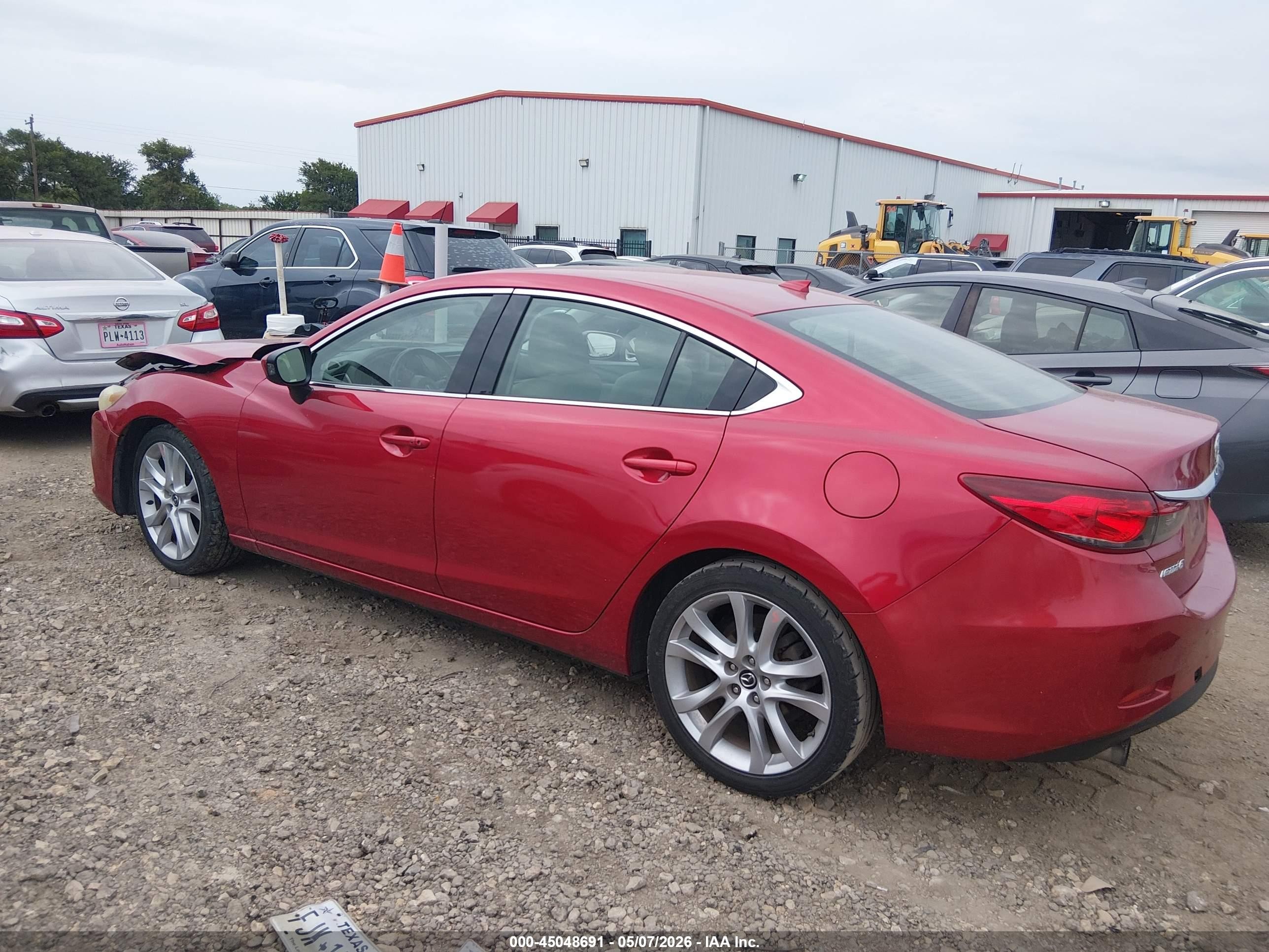 2015 Mazda Mazda6 I Touring Red vin: JM1GJ1T65F1176644