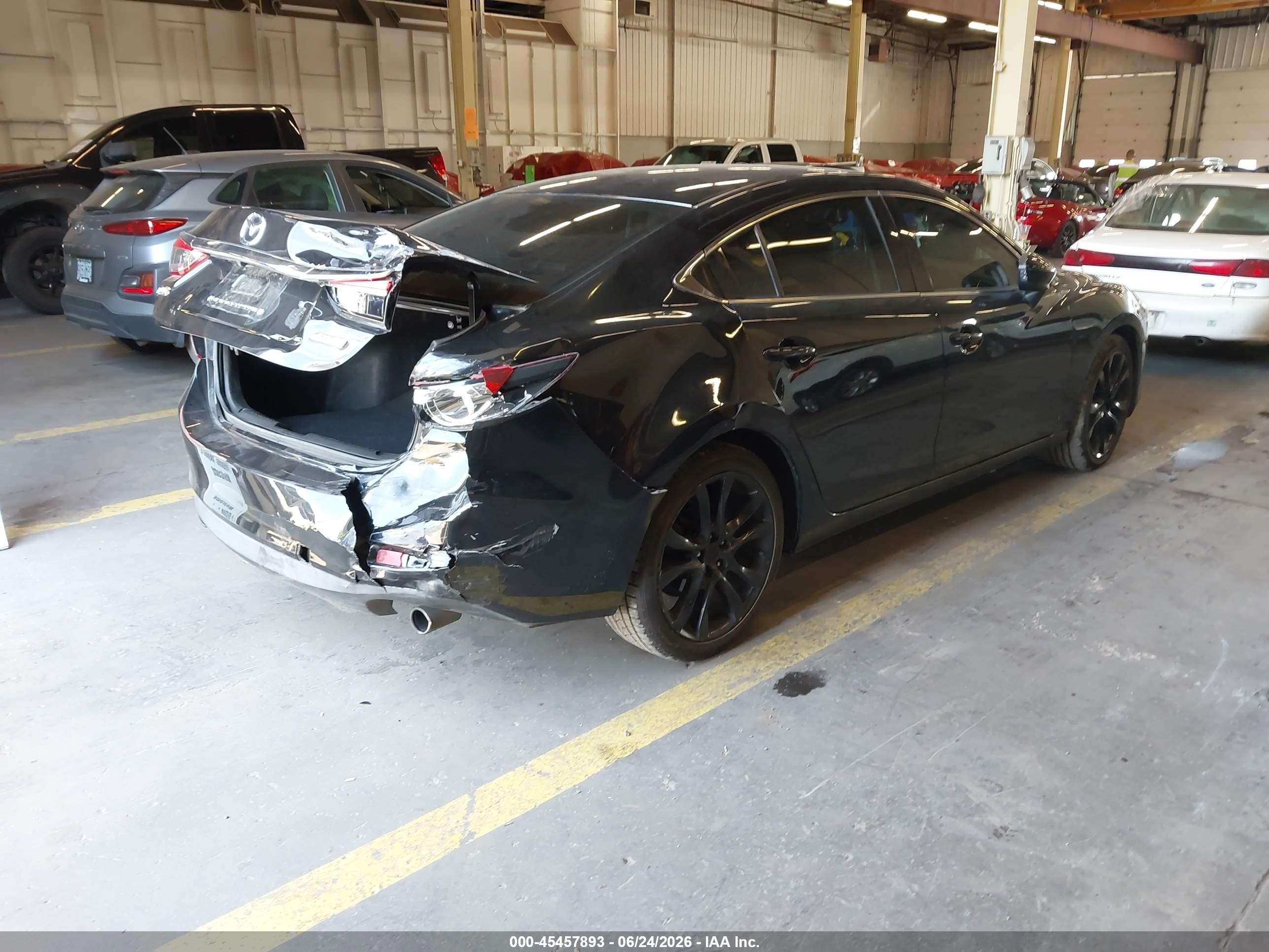2014 Mazda Mazda6 I Touring Black vin: JM1GJ1T66E1122137