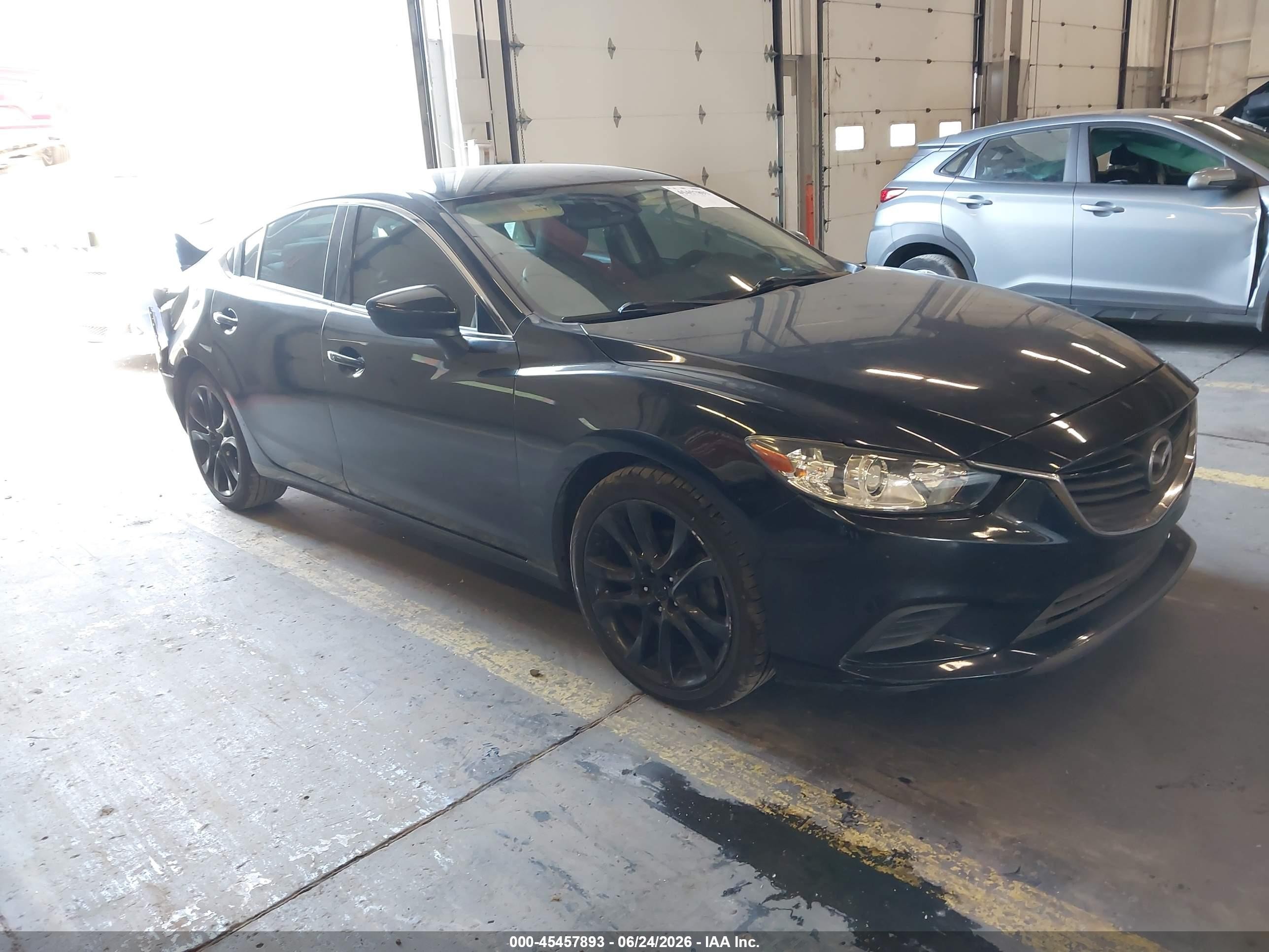 2014 Mazda Mazda6 I Touring Black vin: JM1GJ1T66E1122137