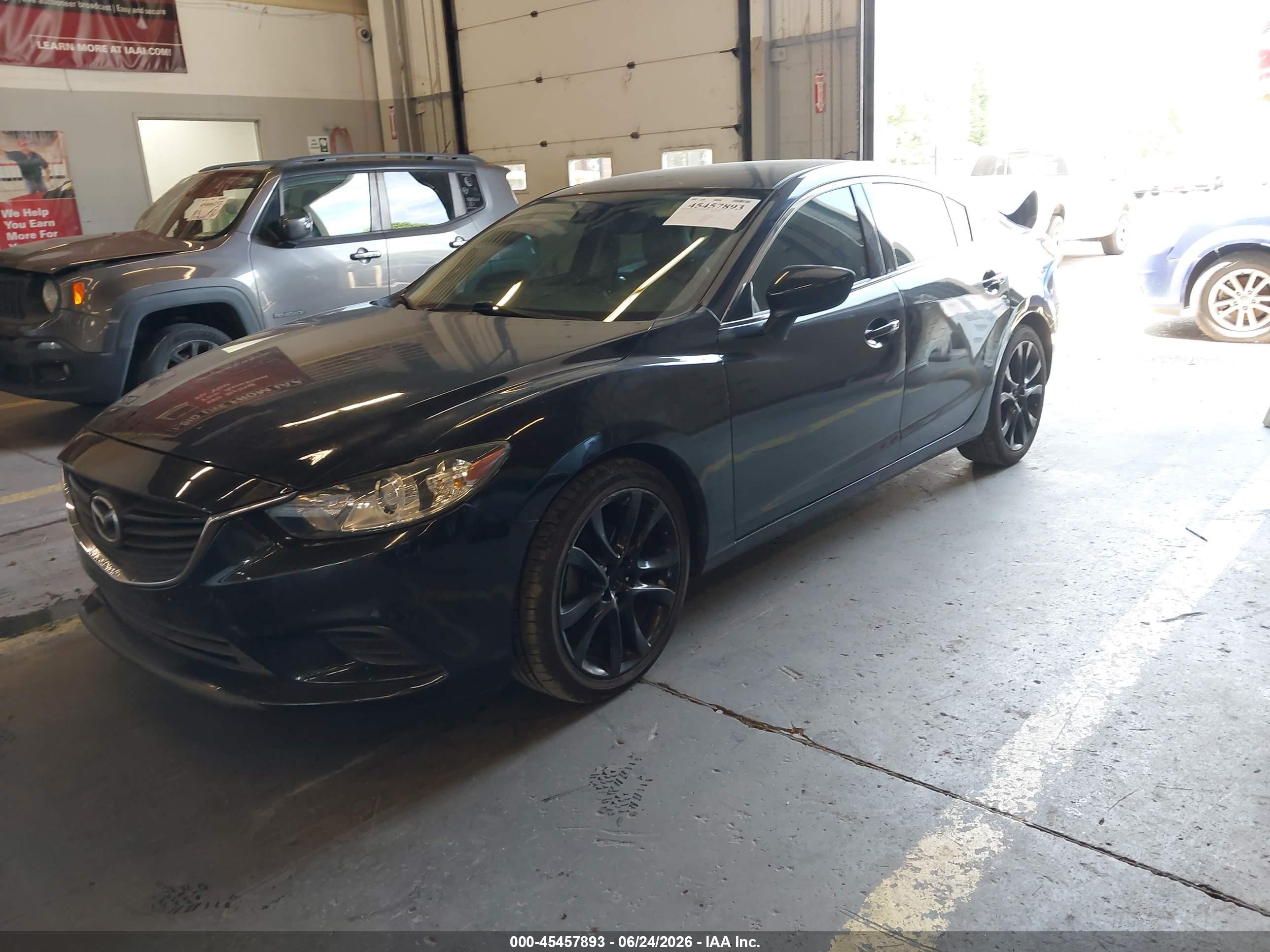 2014 Mazda Mazda6 I Touring Black vin: JM1GJ1T66E1122137