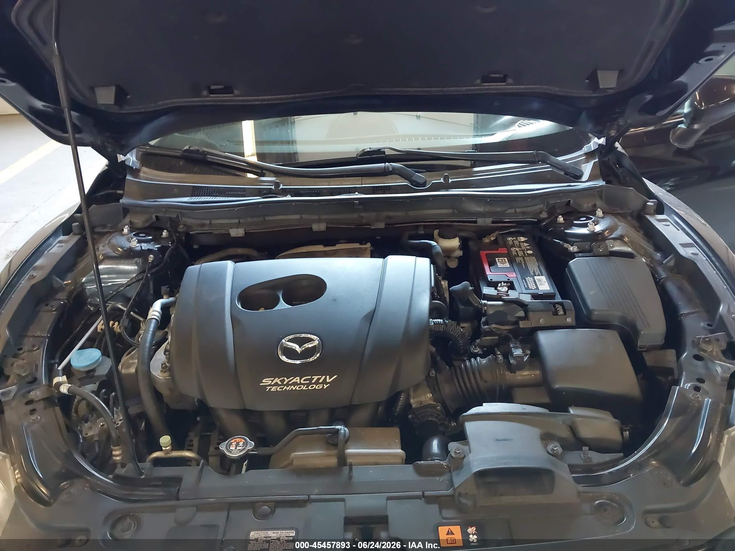 2014 Mazda Mazda6 I Touring Black vin: JM1GJ1T66E1122137