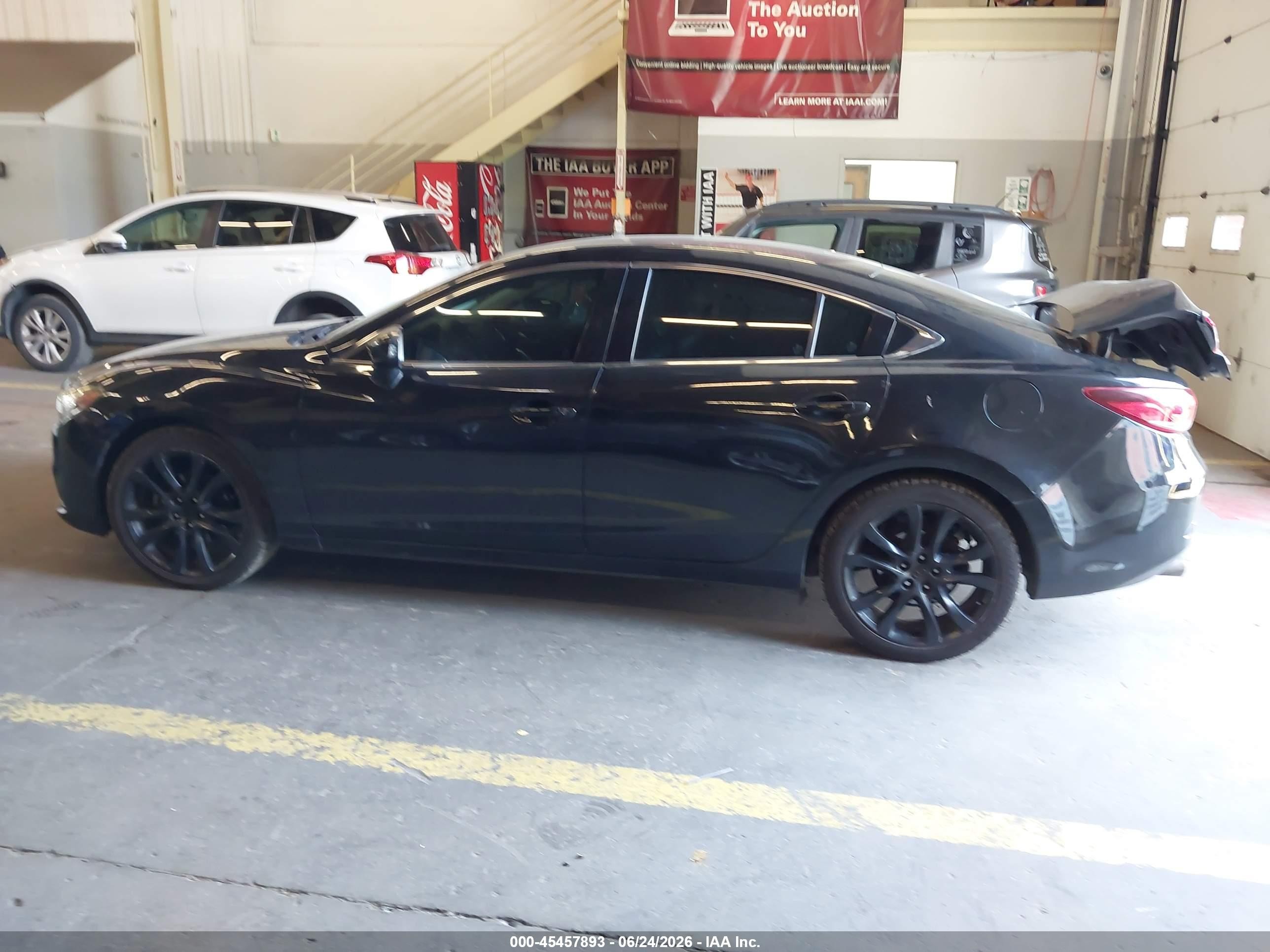 2014 Mazda Mazda6 I Touring Black vin: JM1GJ1T66E1122137