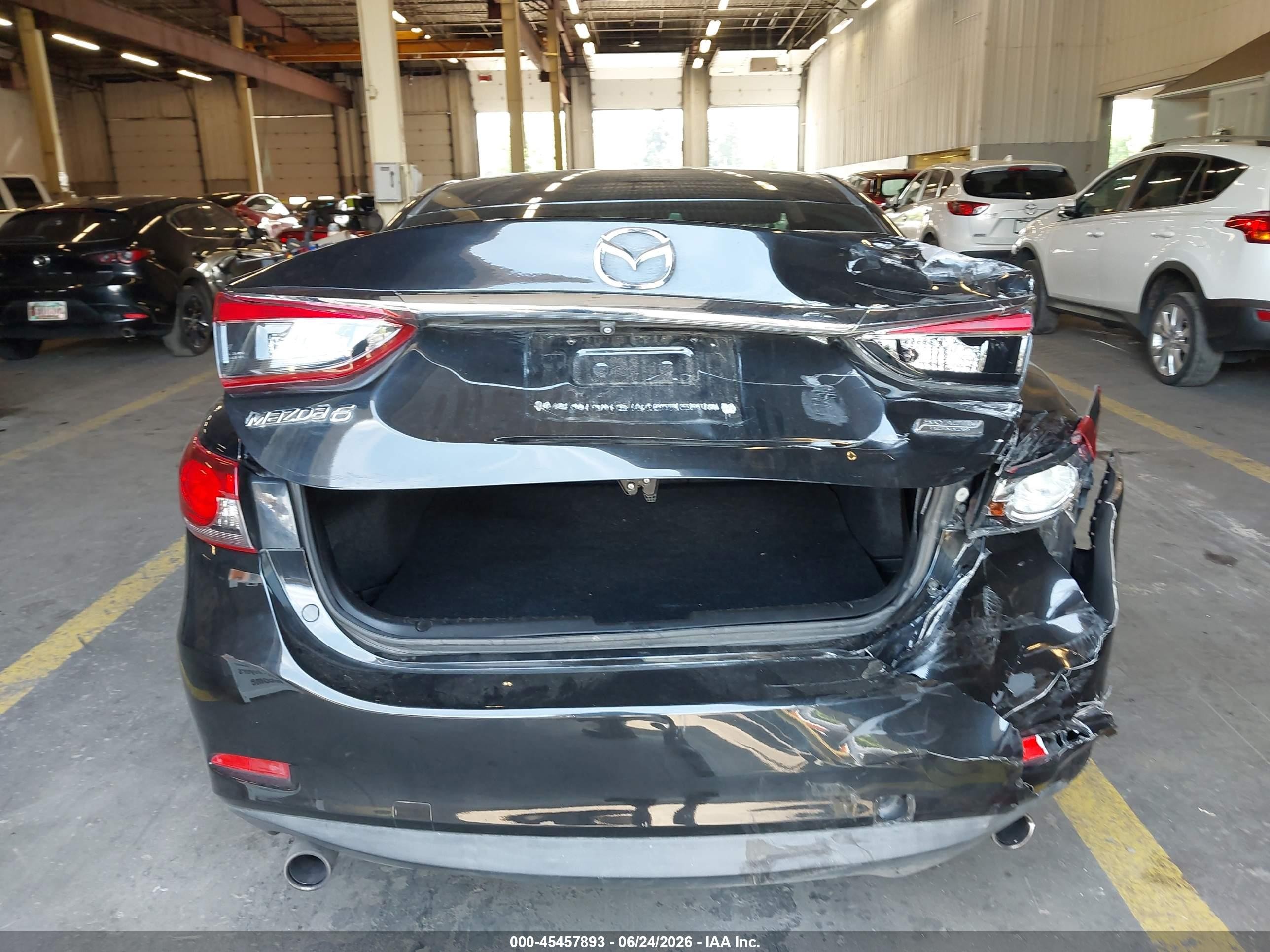 2014 Mazda Mazda6 I Touring Black vin: JM1GJ1T66E1122137