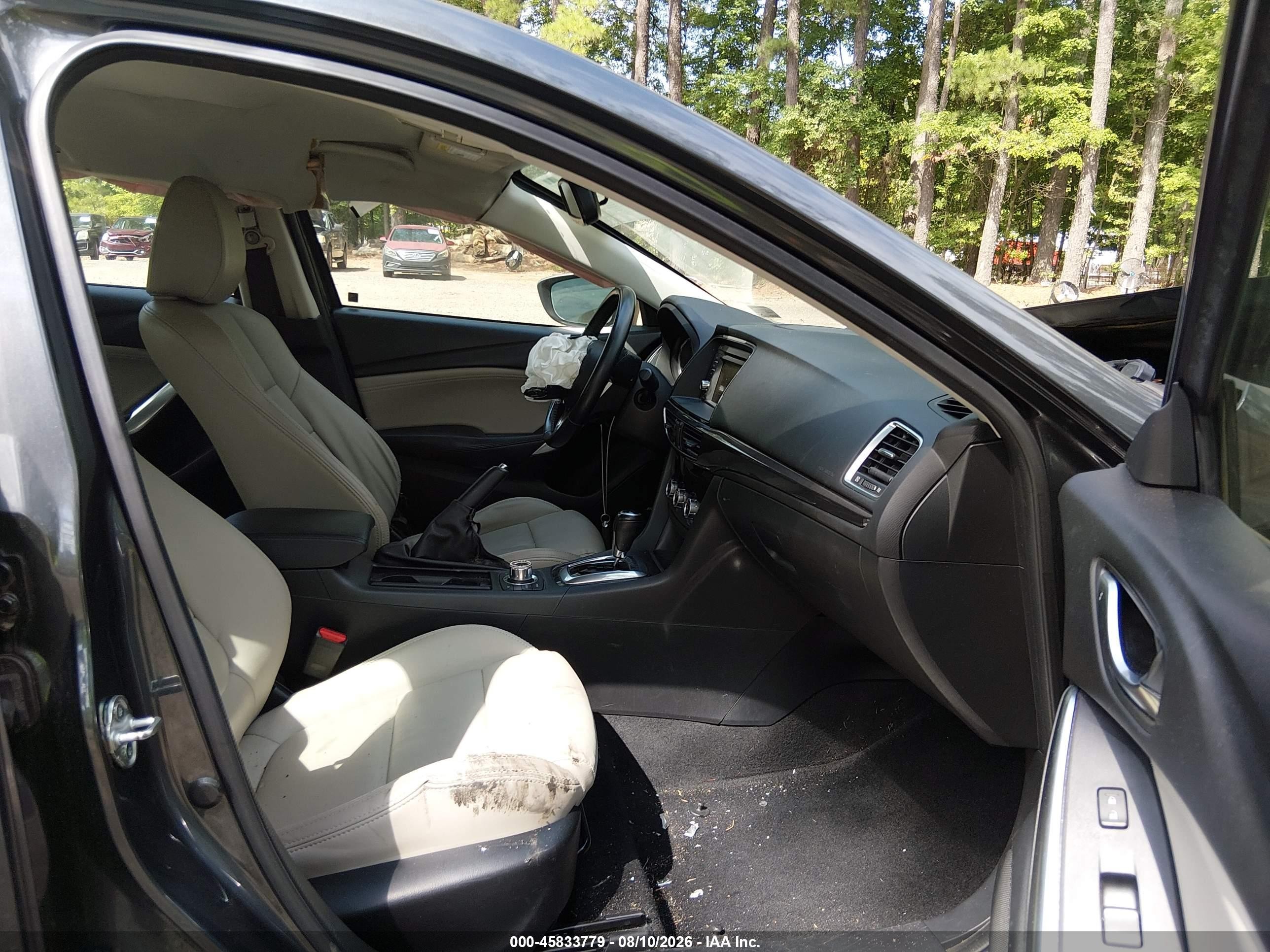 2014 Mazda Mazda6 I Touring Gray vin: JM1GJ1T67E1133938