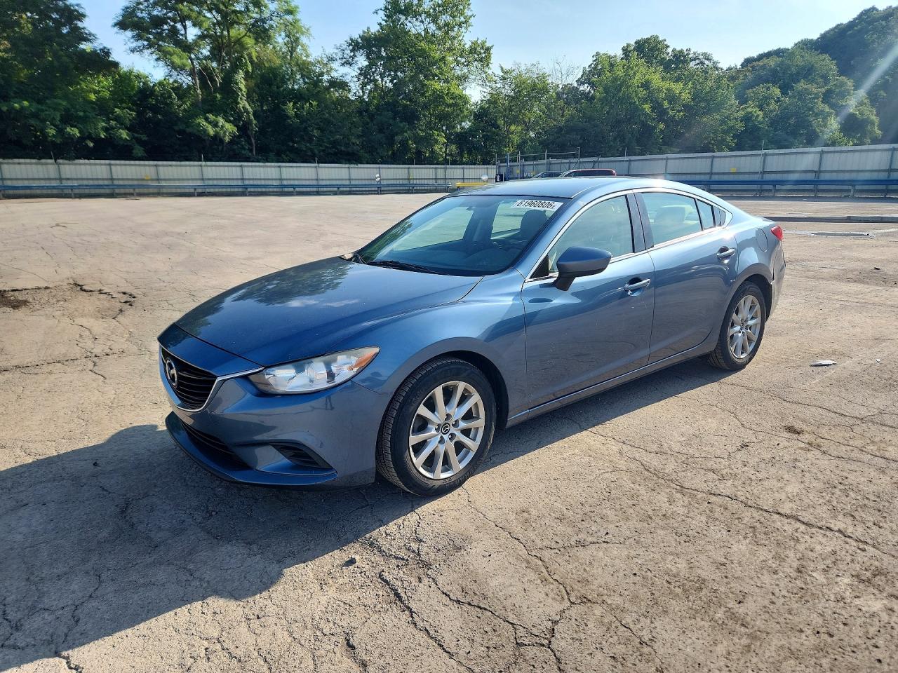 2014 Mazda 6 Sport Blue vin: JM1GJ1U50E1101127