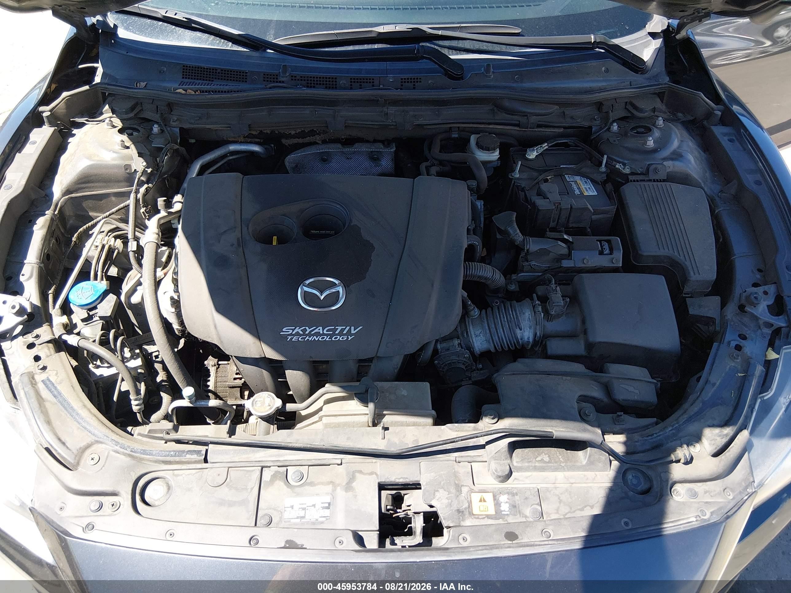 2015 Mazda Mazda6 I Sport Gray vin: JM1GJ1U50F1185287